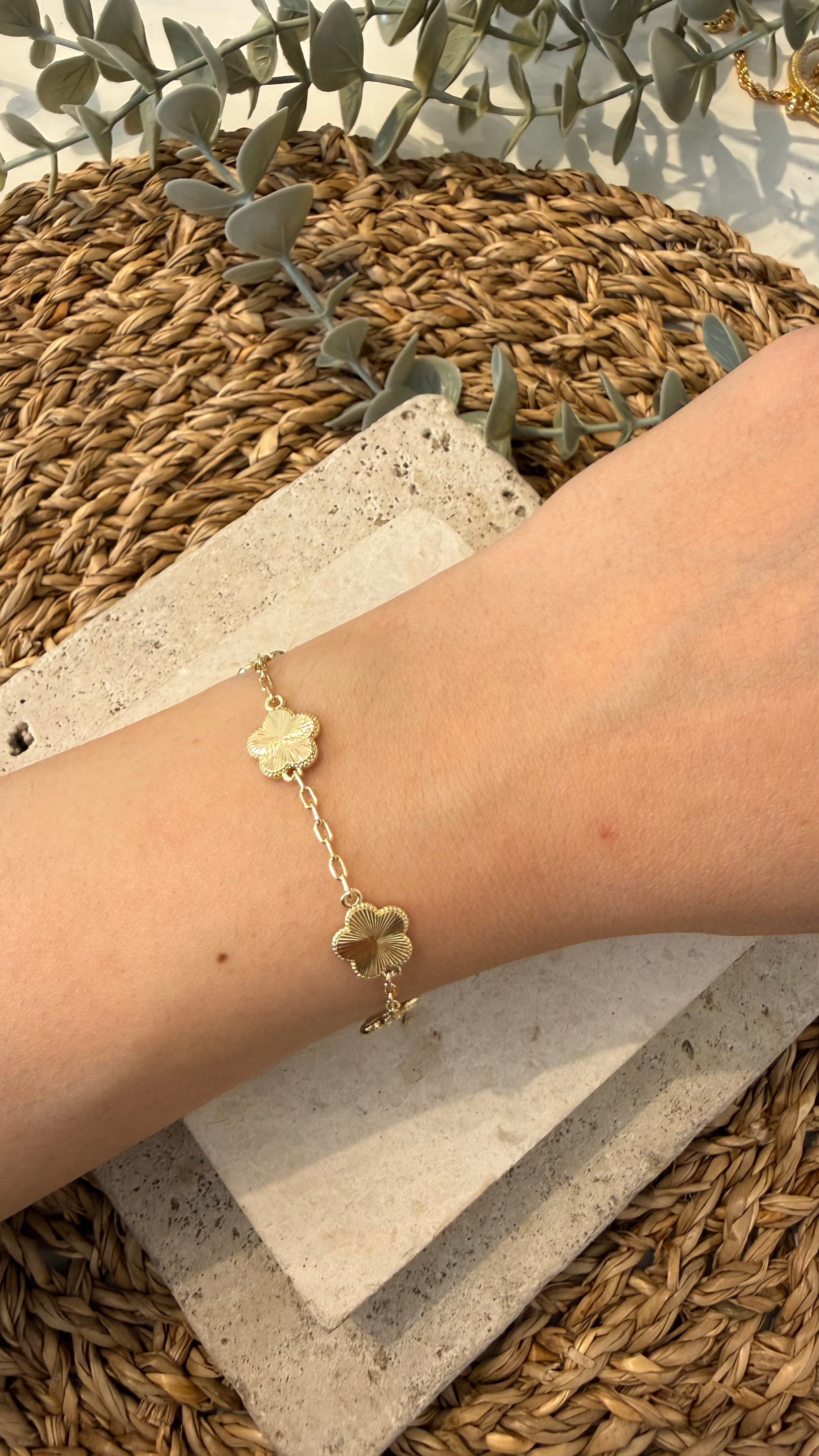 Cm Jewel İthal Gold Renk Bileklik