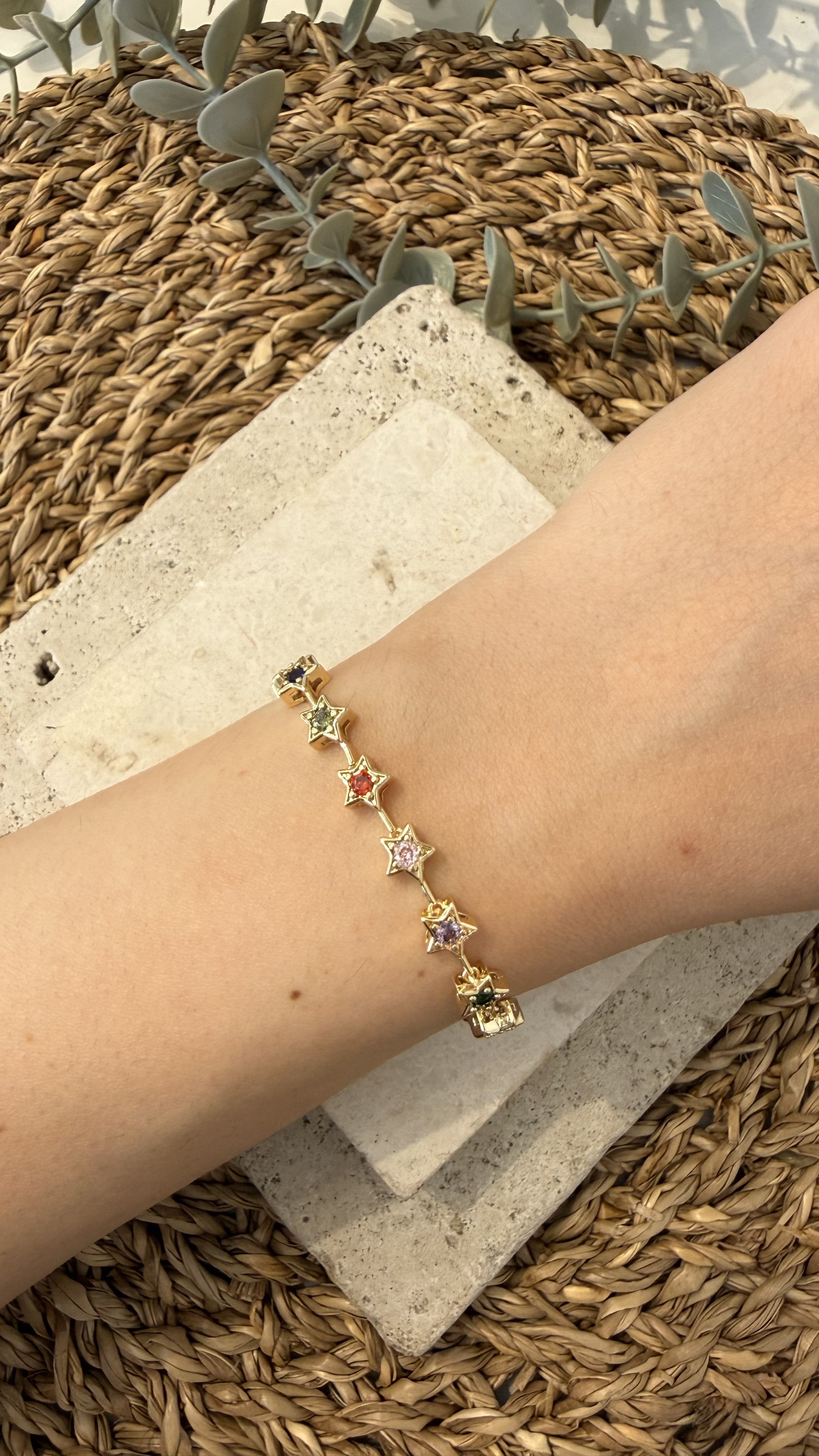 Cm Jewel İthal Gold Renk Bileklik