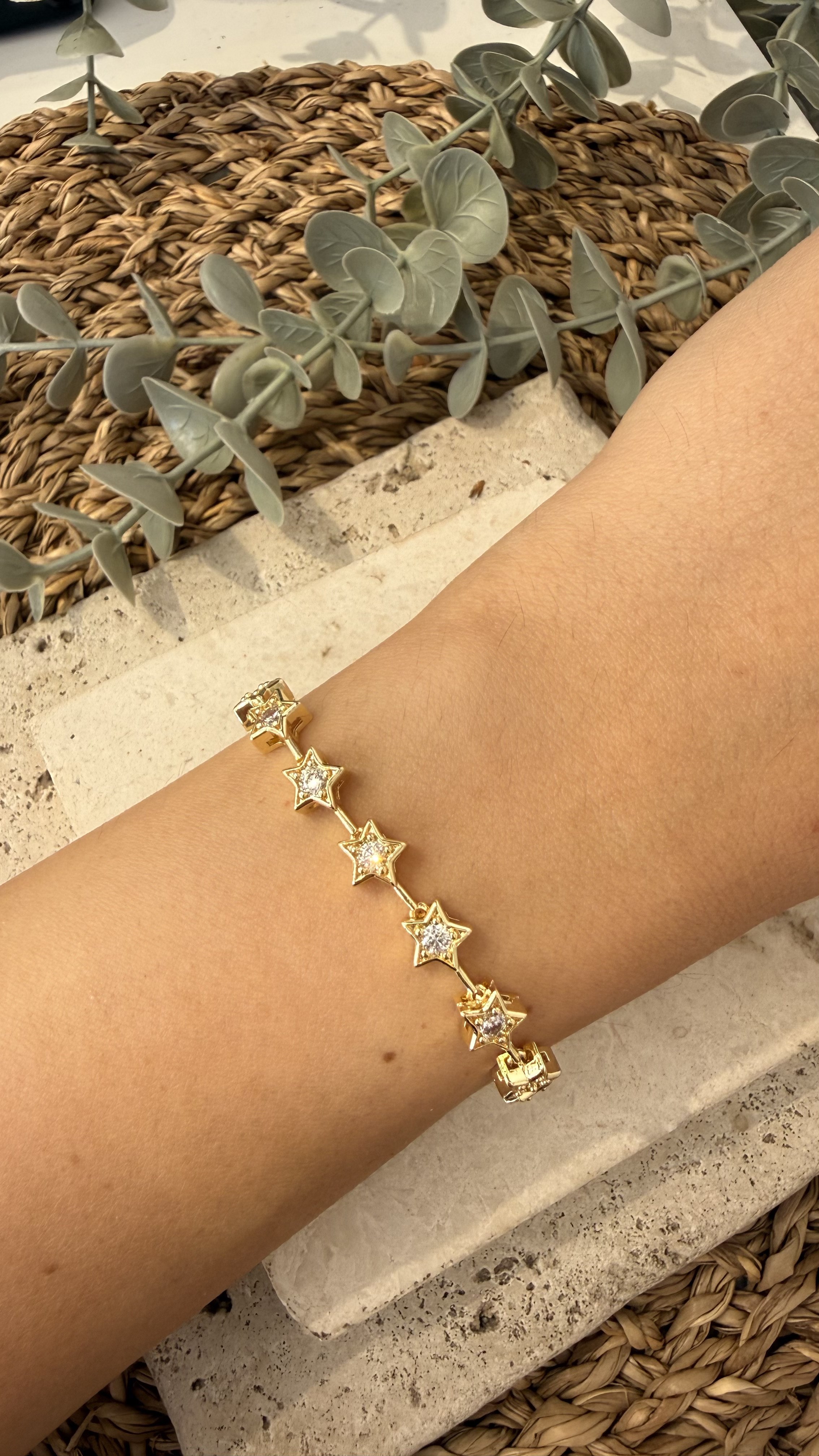 Cm Jewel İthal Gold Renk Bileklik