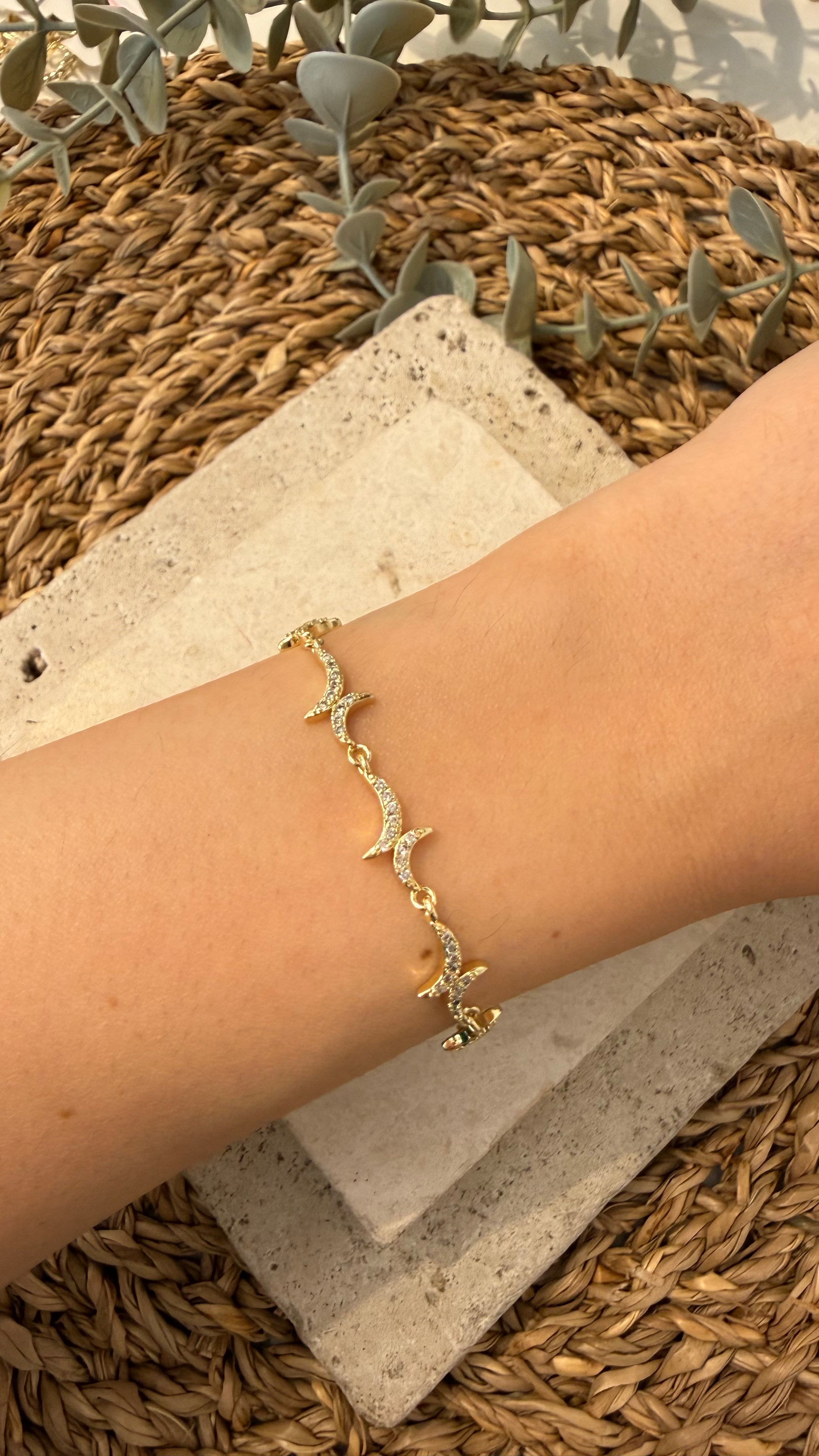 Cm Jewel İthal Gold Renk Bileklik