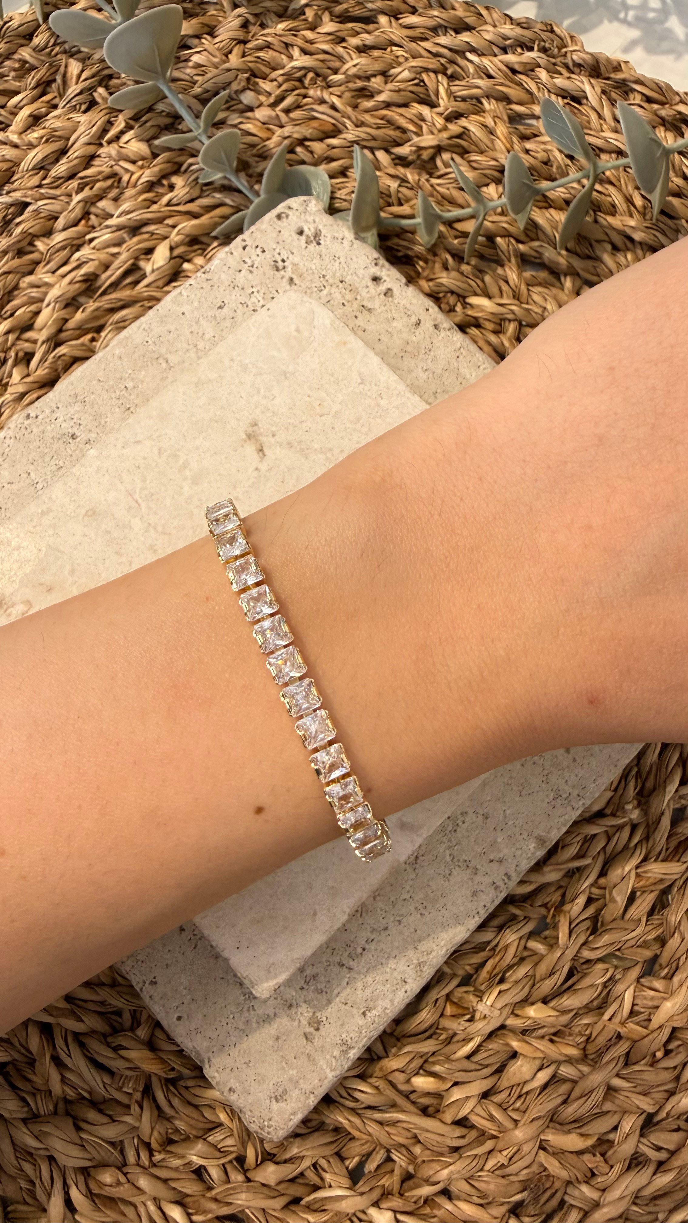 Cm Jewel İthal Gold Renk Bileklik