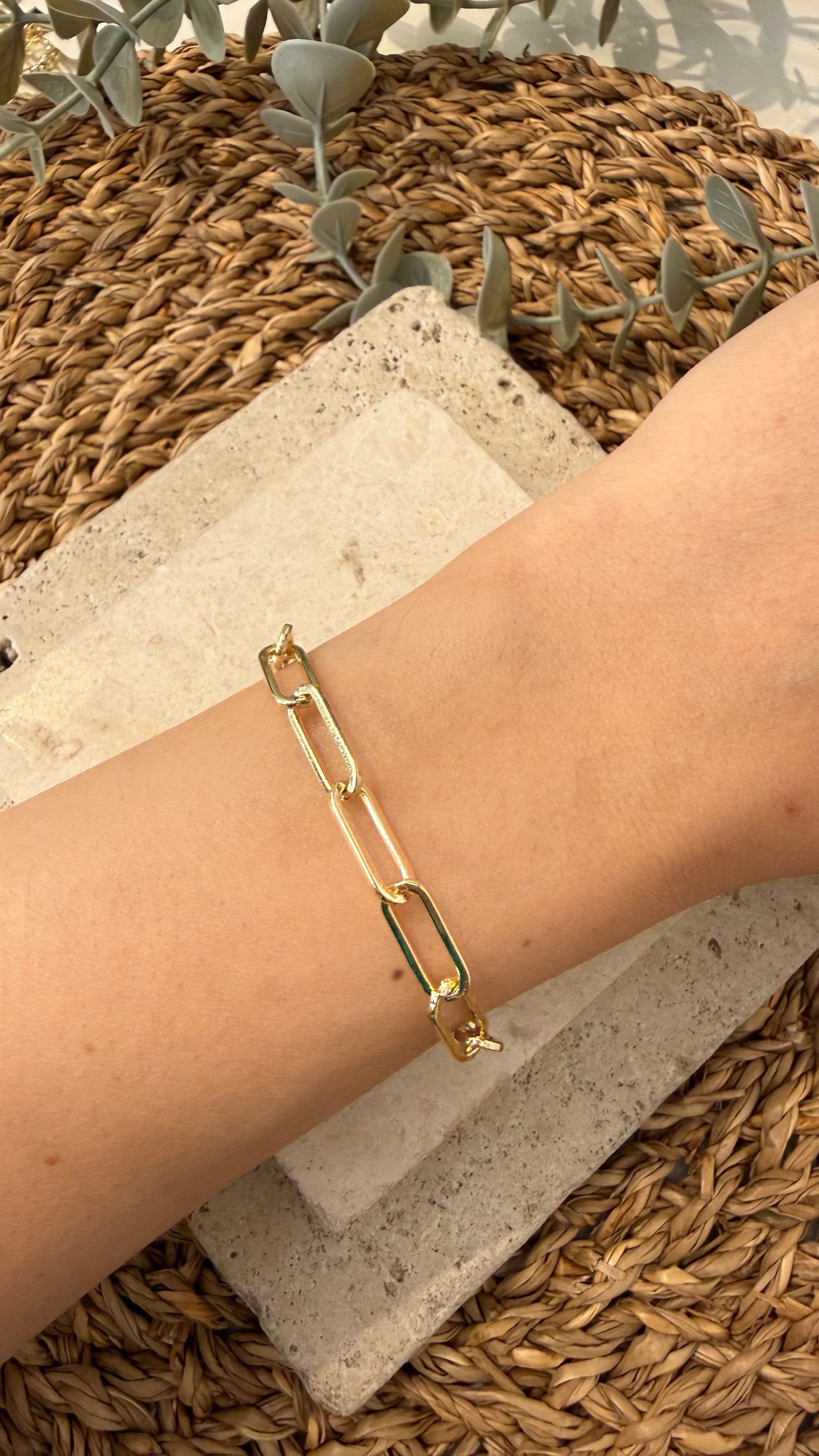 Cm Jewel İthal Gold Renk Bileklik