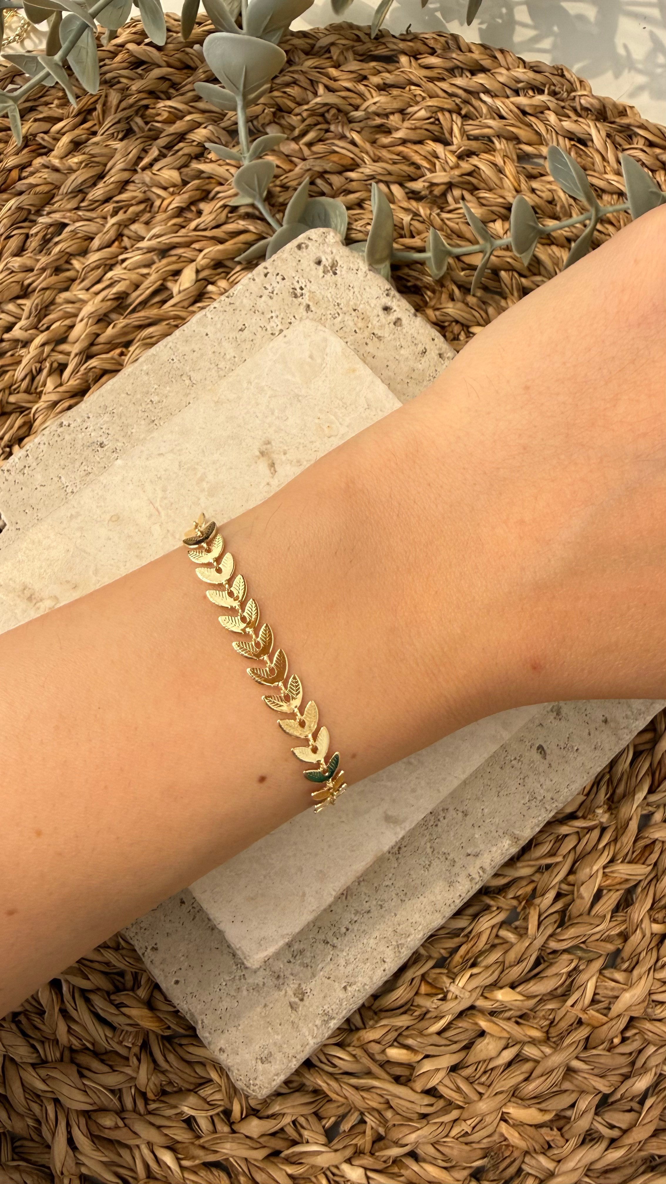 Cm Jewel İthal Gold Renk Bileklik
