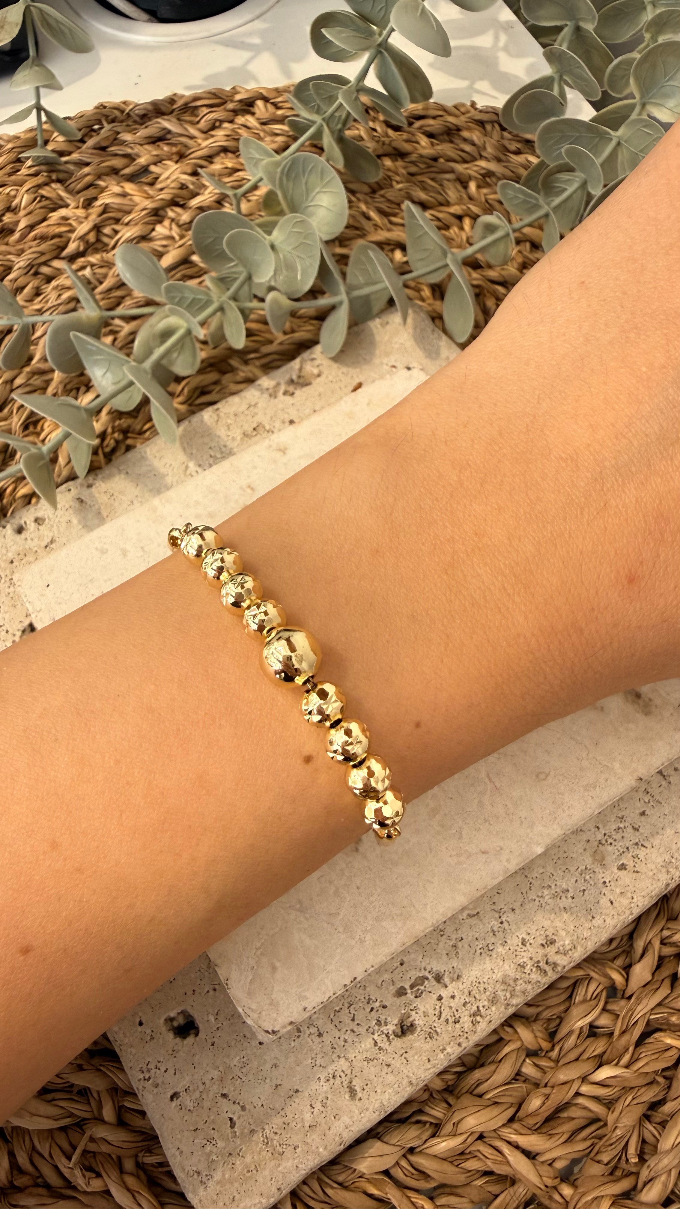 Cm Jewel İthal Gold Renk Bileklik
