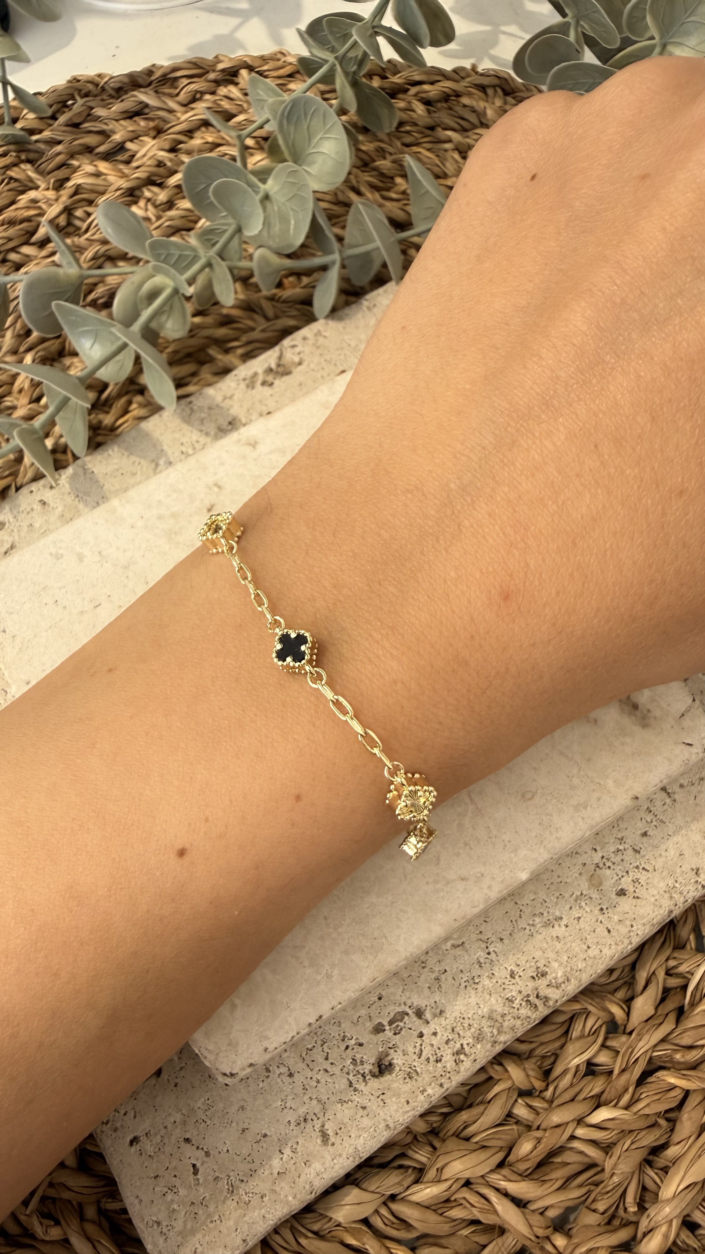 Cm Jewel İthal Gold Renk Bileklik