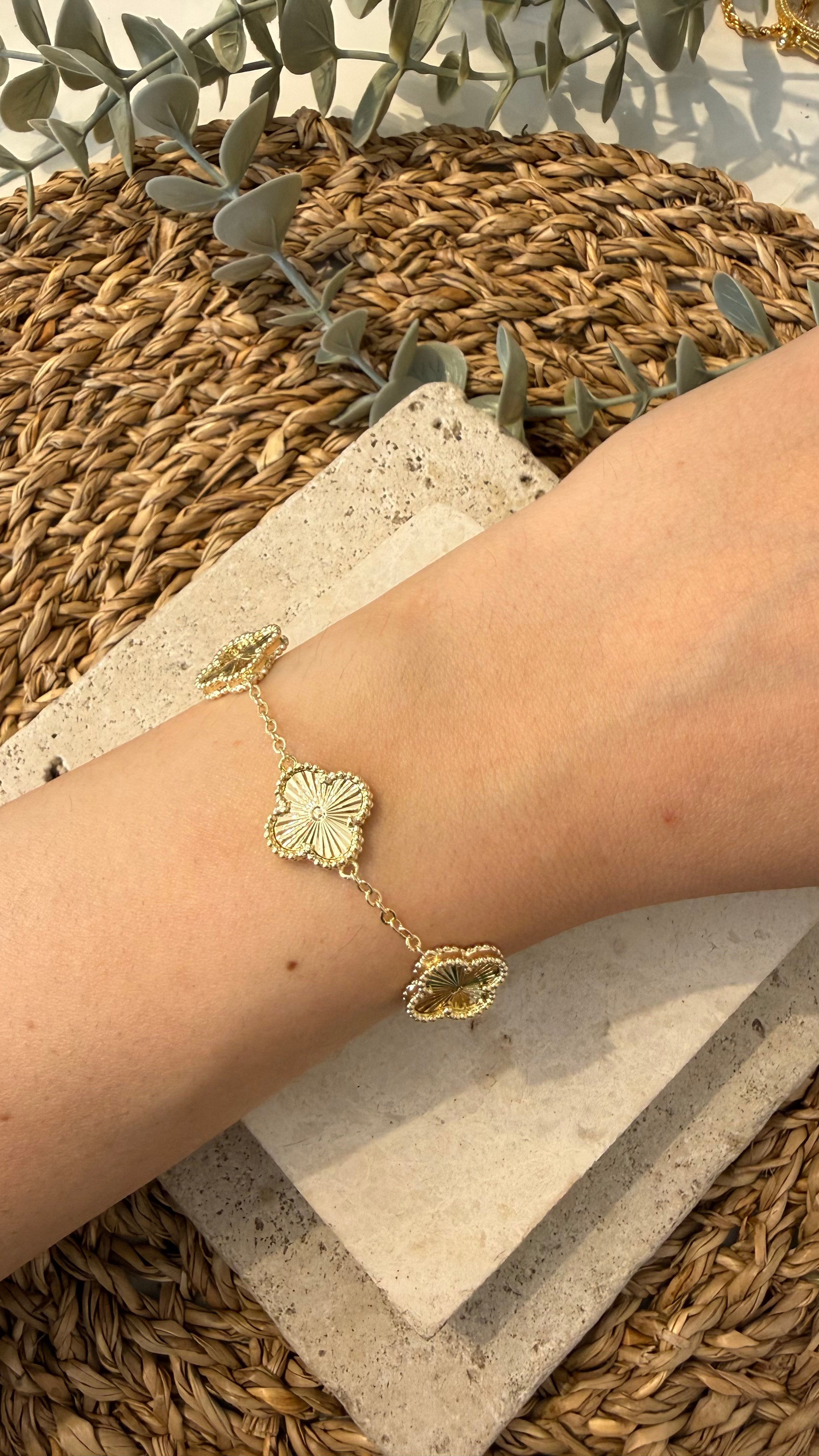 Cm Jewel İthal Gold Renk Bileklik