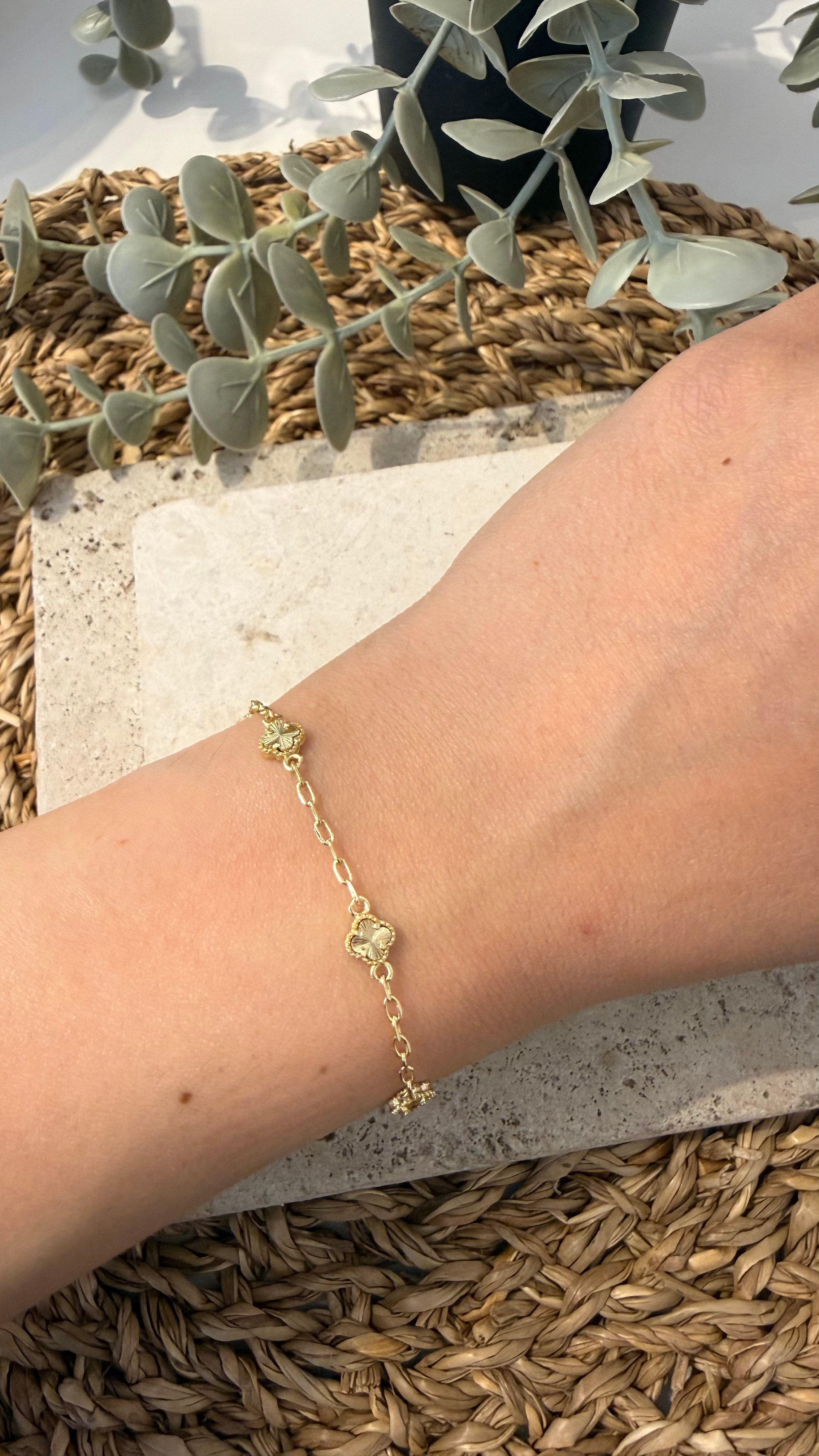 Cm Jewel İthal Gold Renk Bileklik