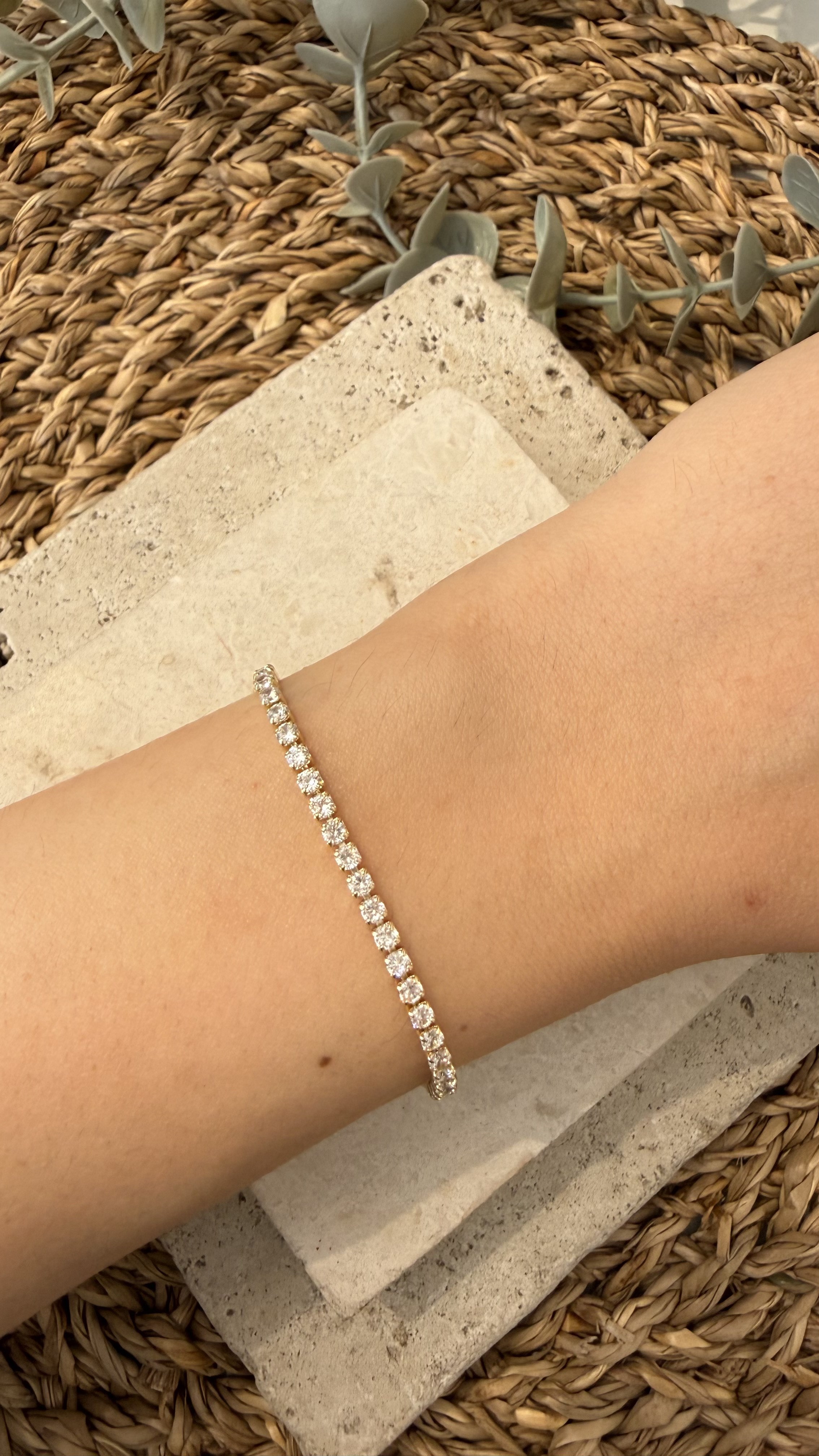 Cm Jewel İthal Gold Renk Bileklik
