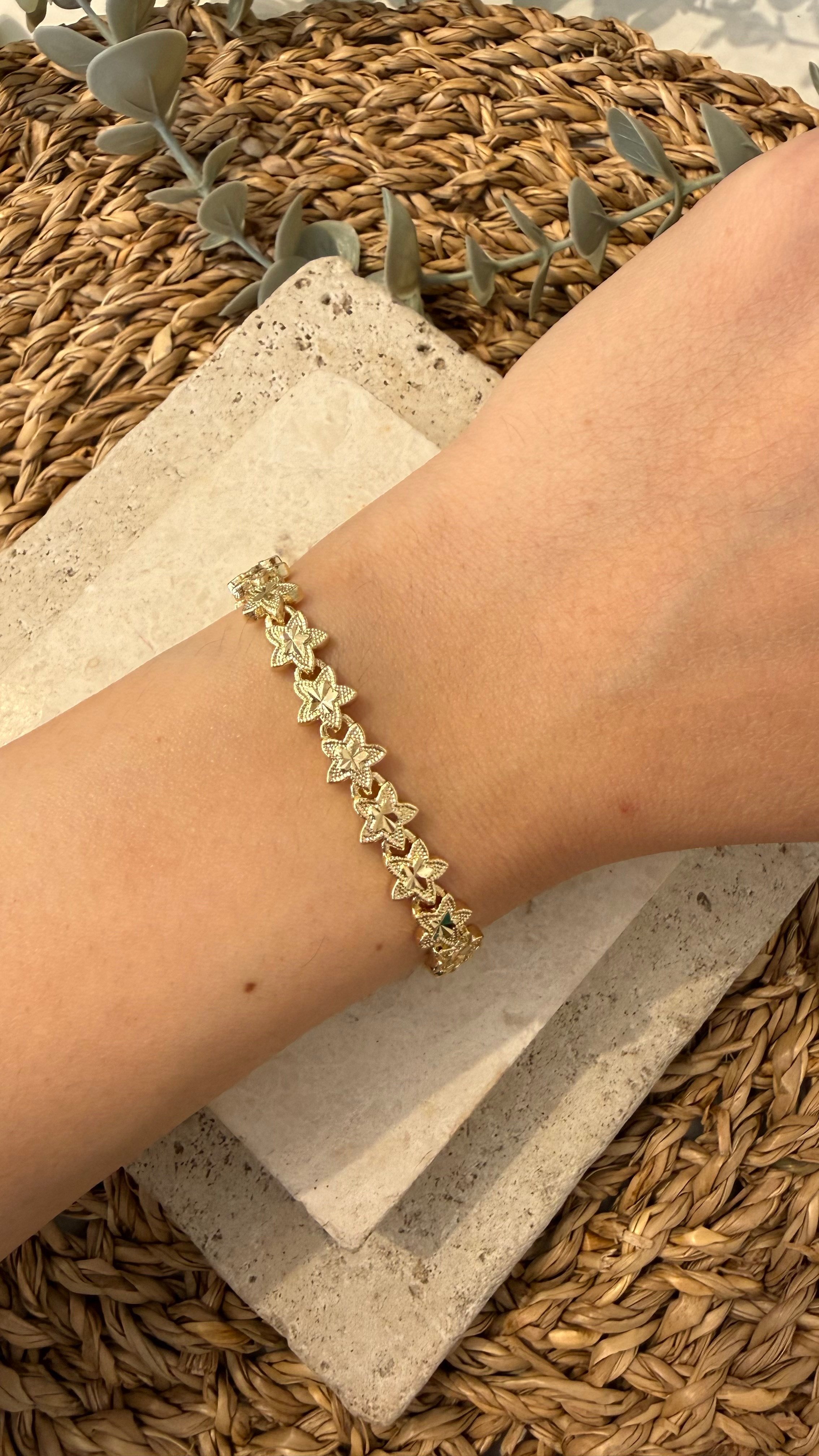 Cm Jewel İthal Gold Renk Bileklik