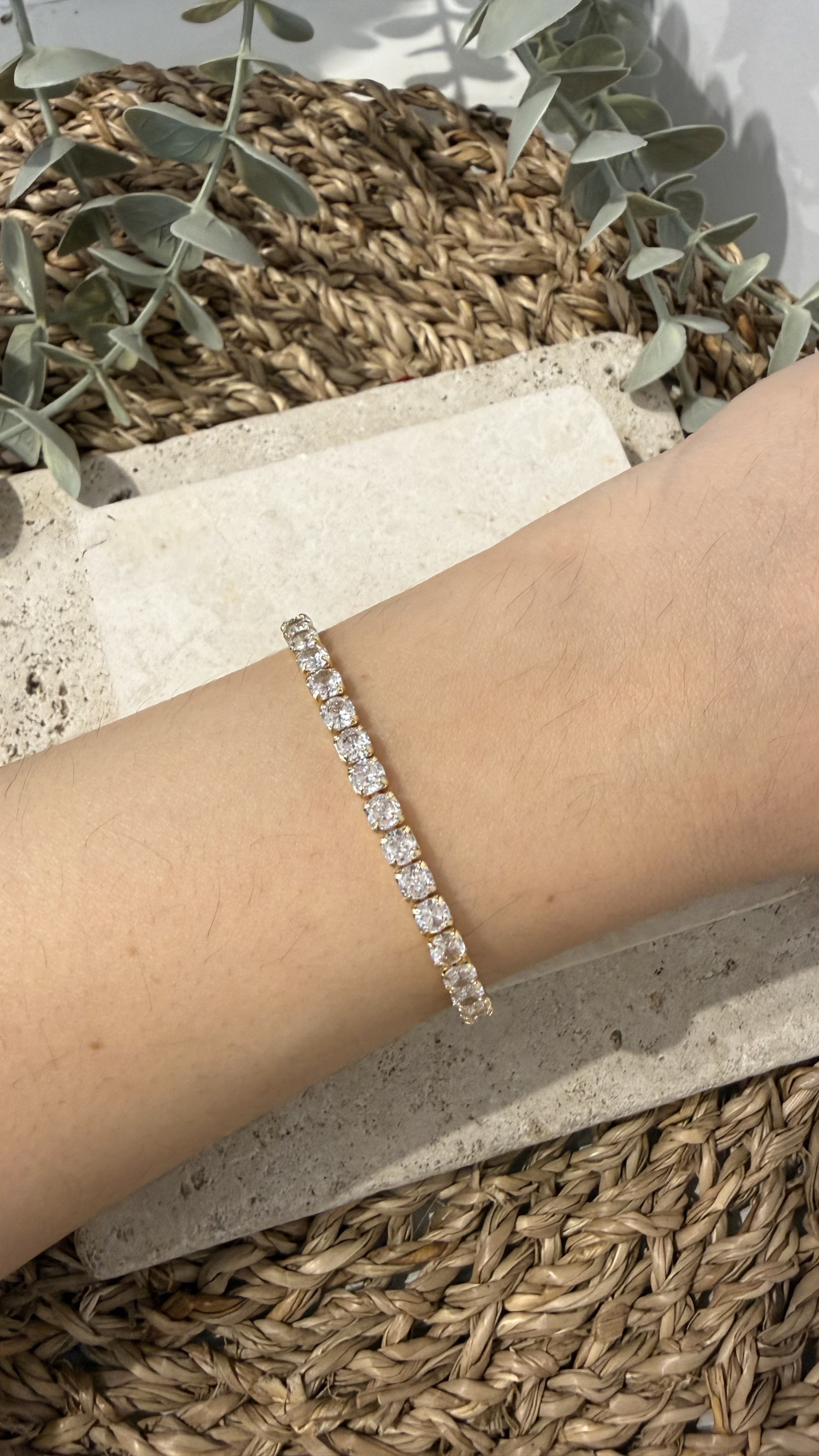 Cm Jewel İthal Gold Renk Bileklik
