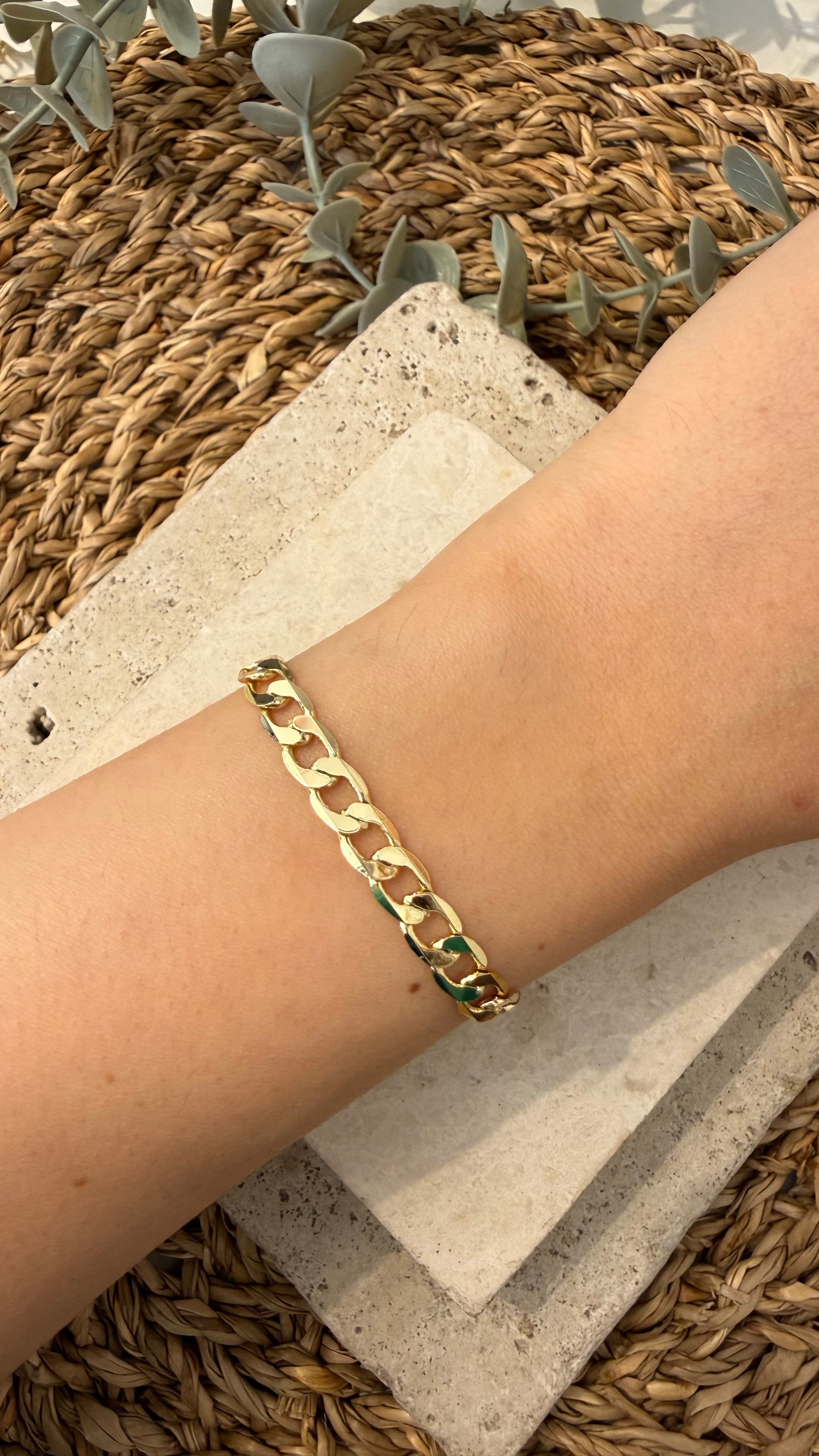 Cm Jewel İthal Gold Renk Bileklik