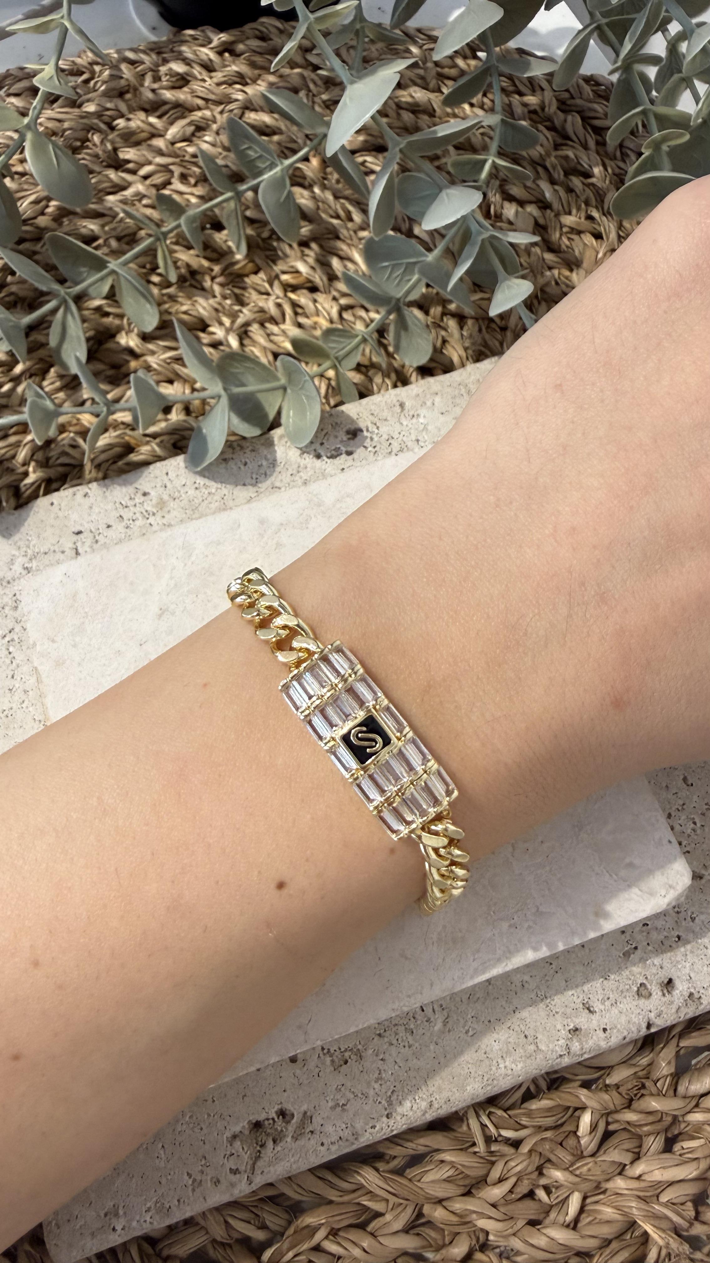 Cm Jewel İthal Gold Renk Bileklik