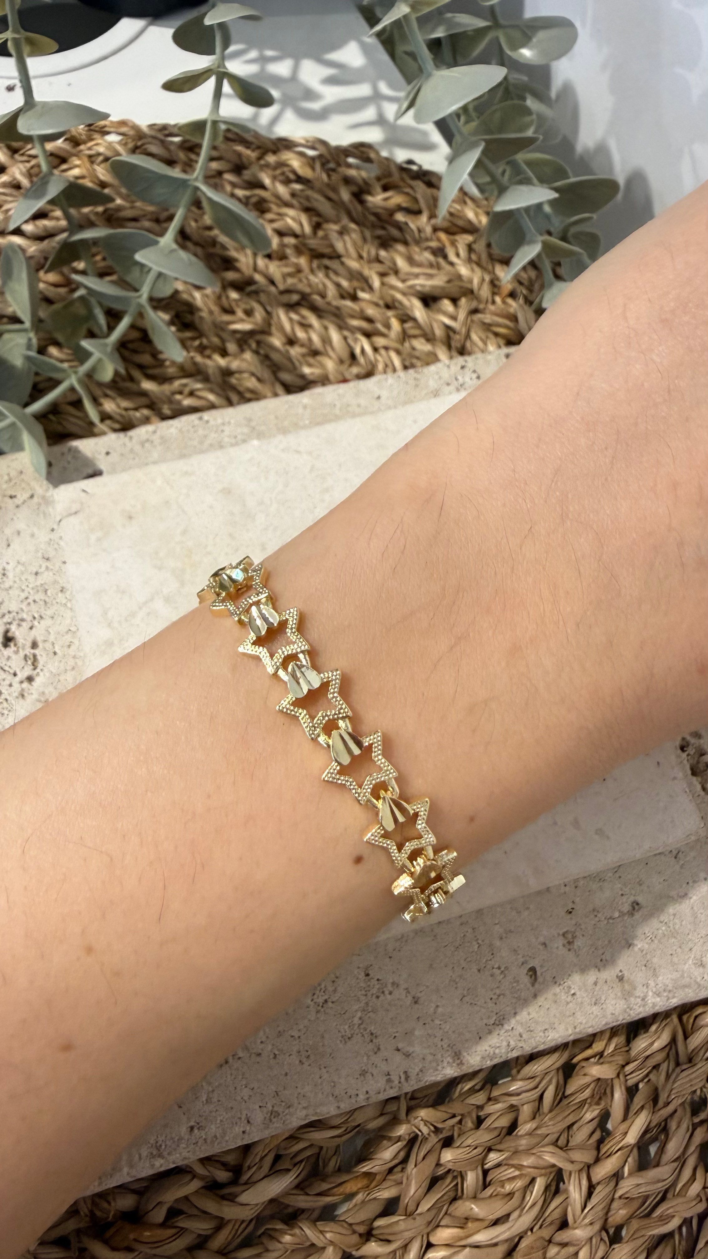 Cm Jewel İthal Gold Renk Bileklik