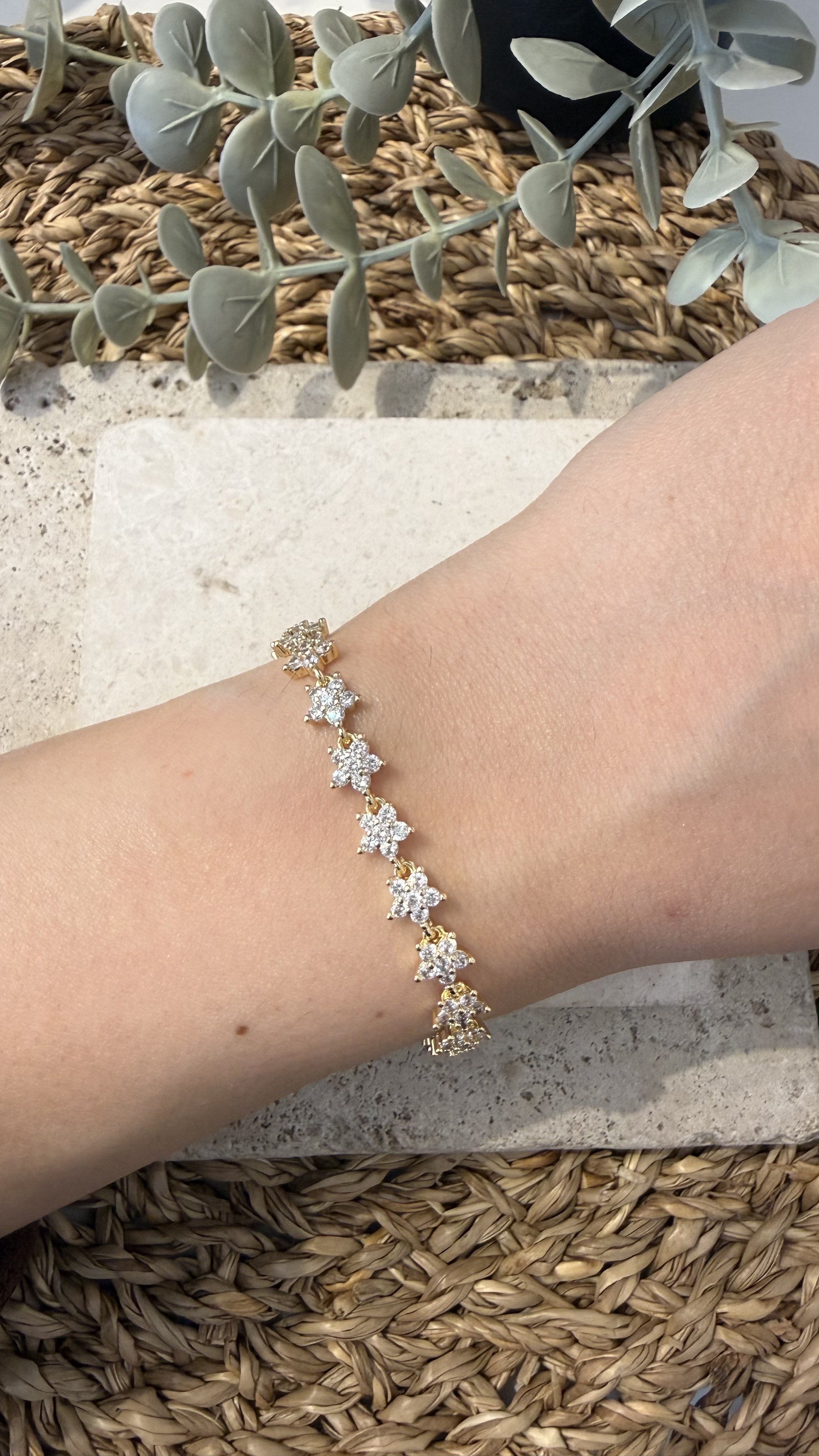 Cm Jewel İthal Gold Renk Bileklik