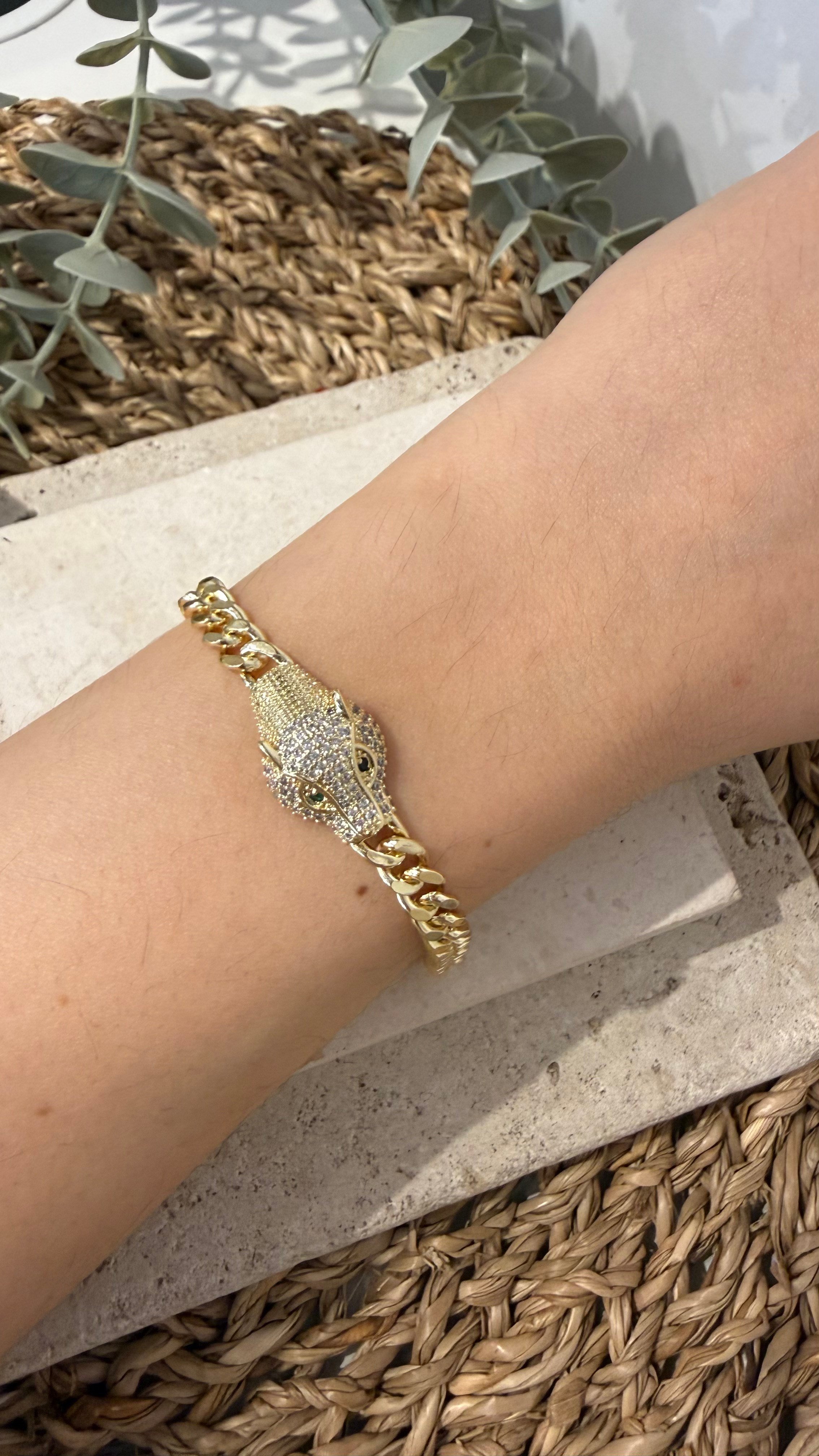 Cm Jewel İthal Gold Renk Bileklik