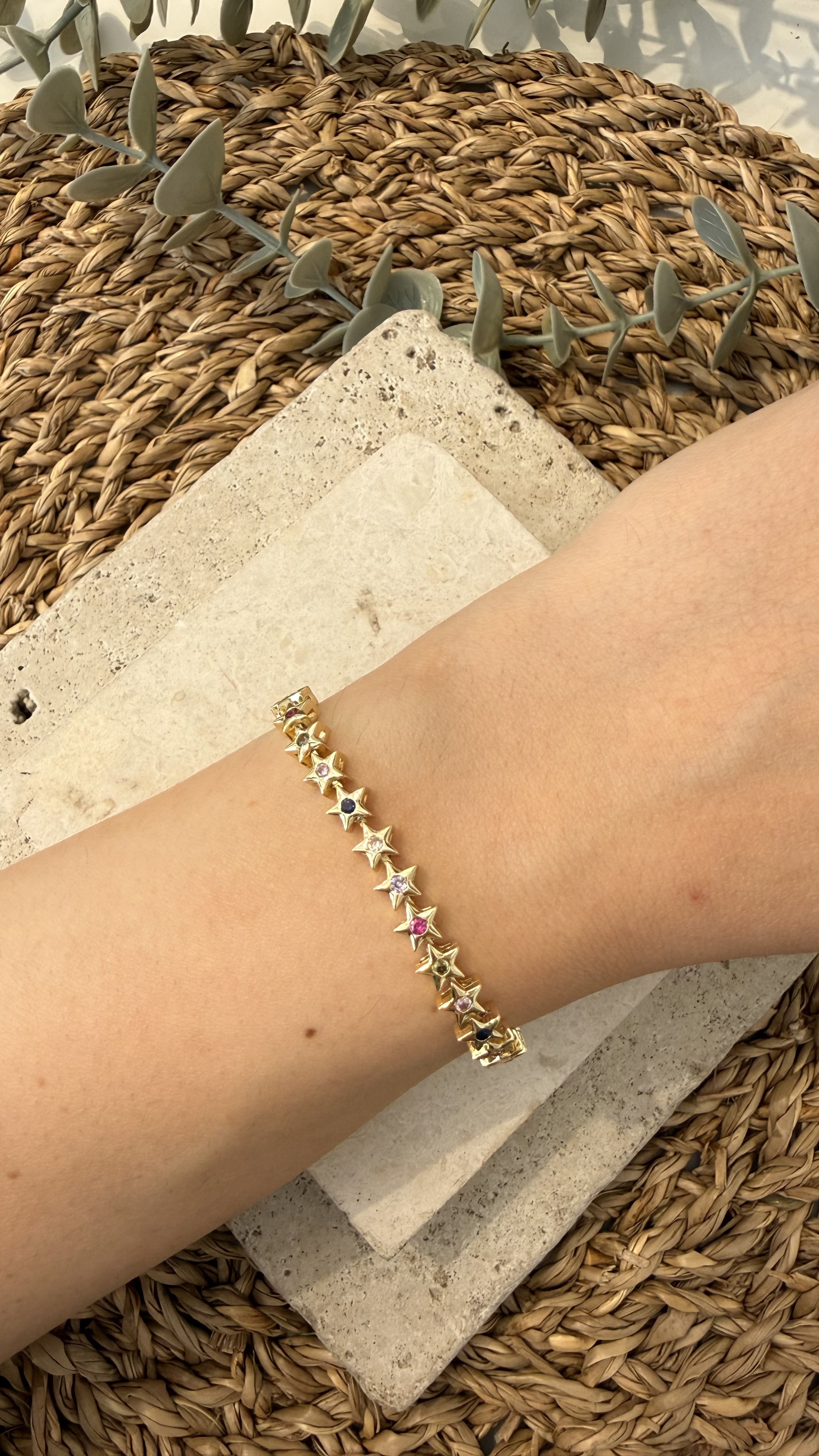 Cm Jewel İthal Gold Renk Bileklik