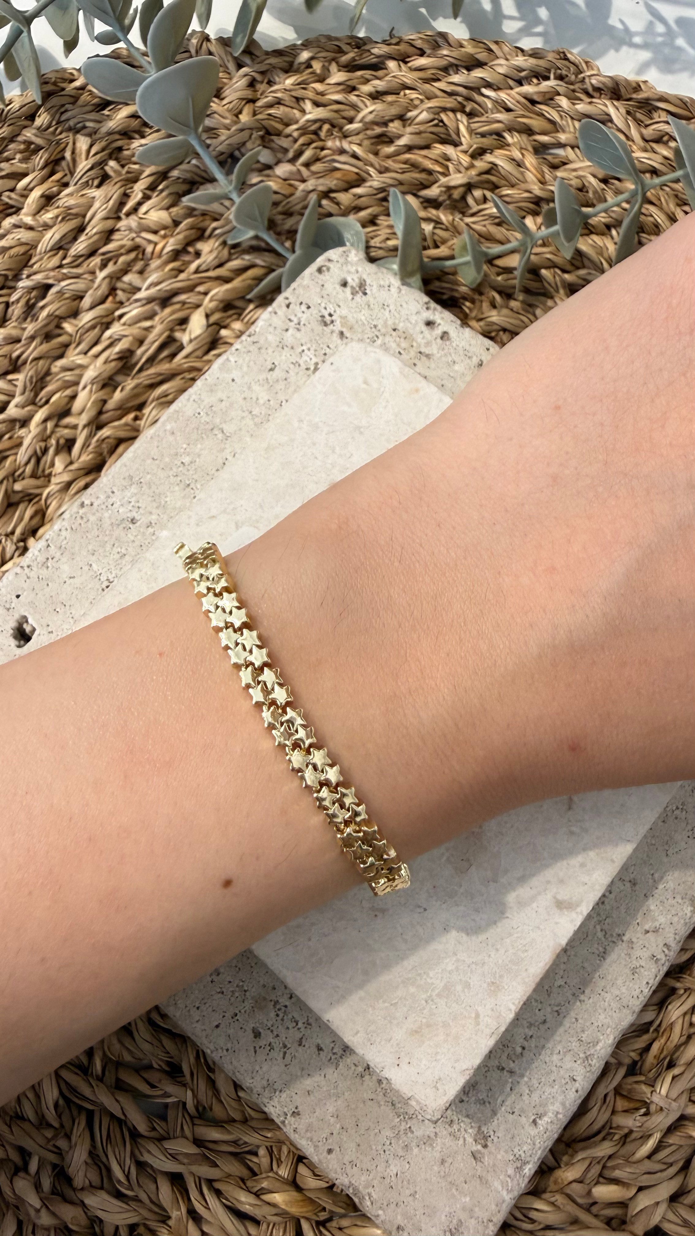 Cm Jewel İthal Gold Renk Bileklik
