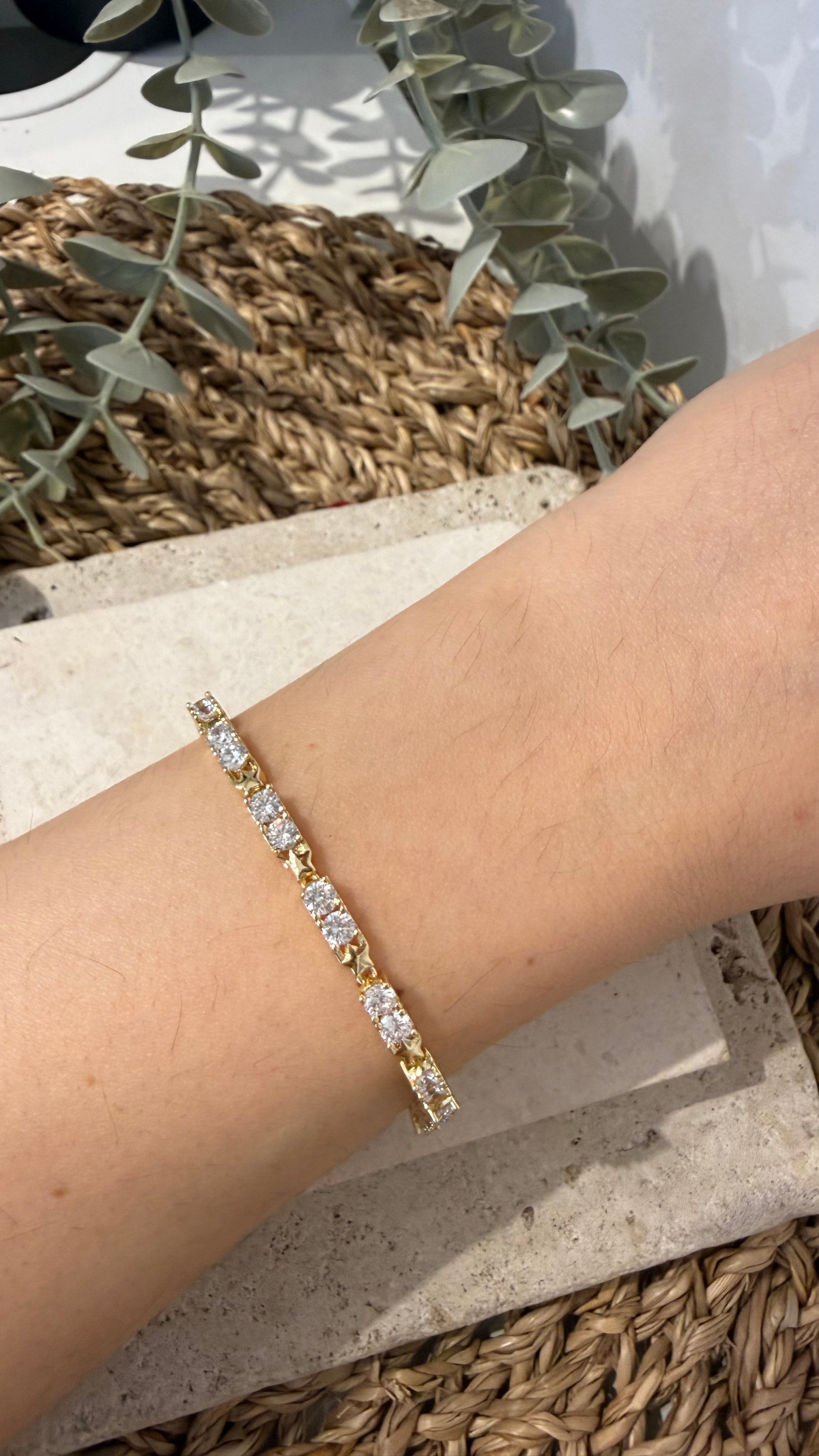Cm Jewel İthal Gold Renk Bileklik