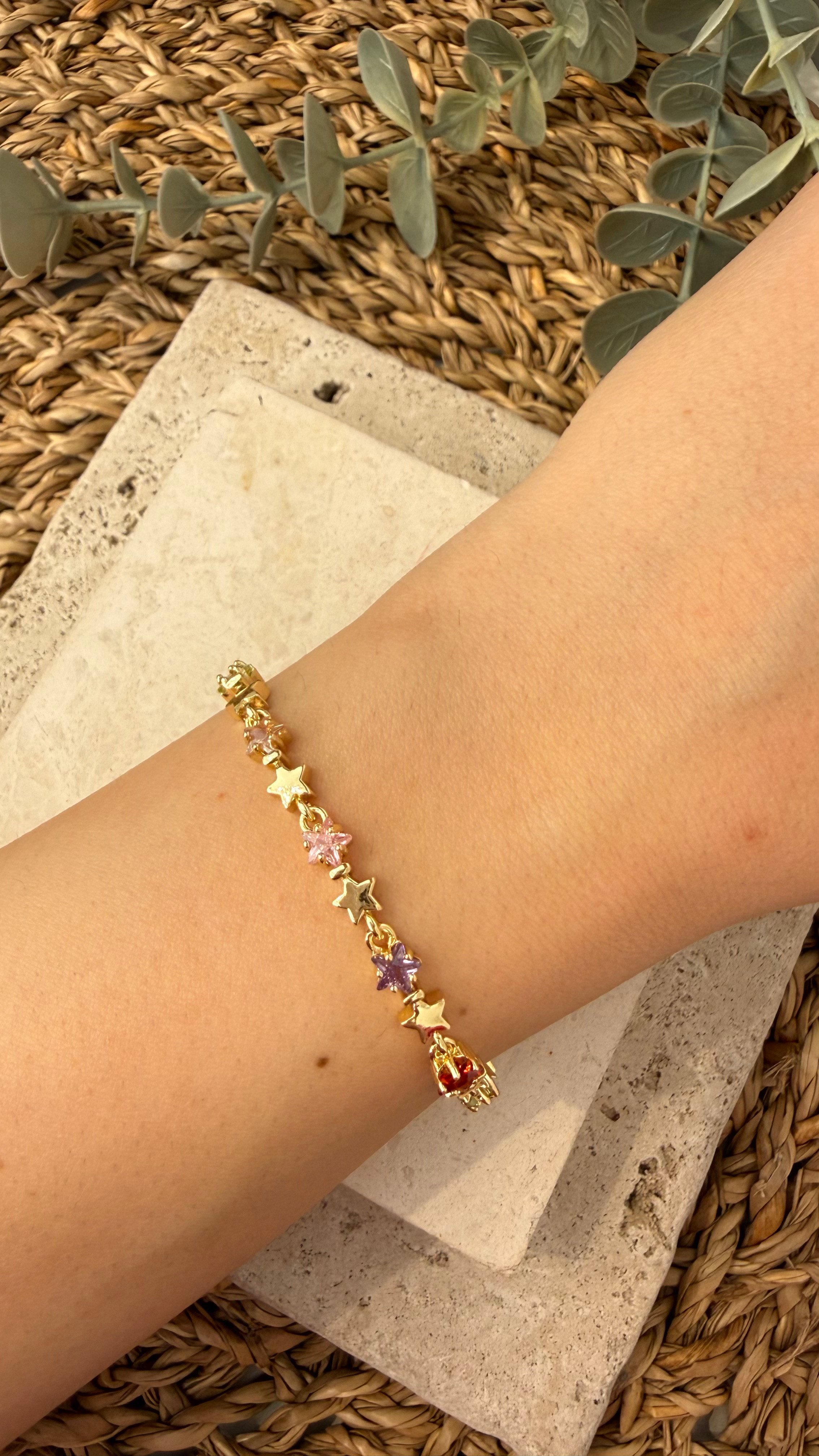 Cm Jewel İthal Gold Renk Bileklik