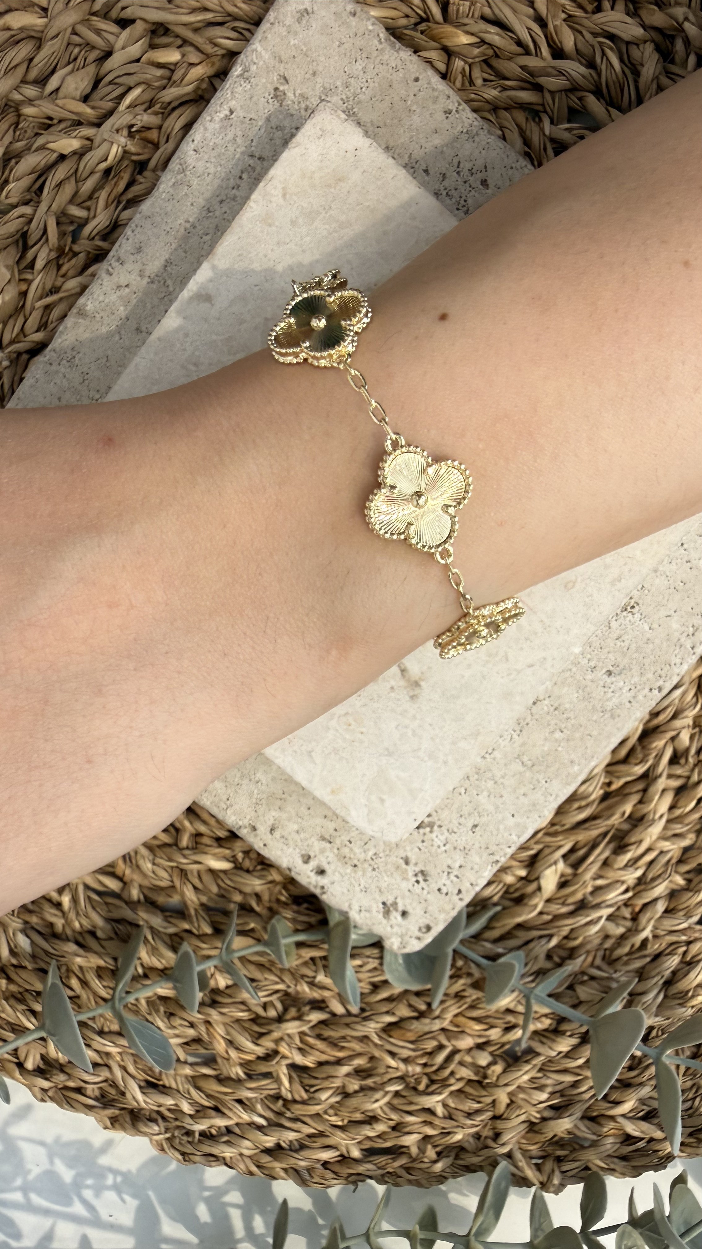 Cm Jewel İthal Gold Renk Bileklik
