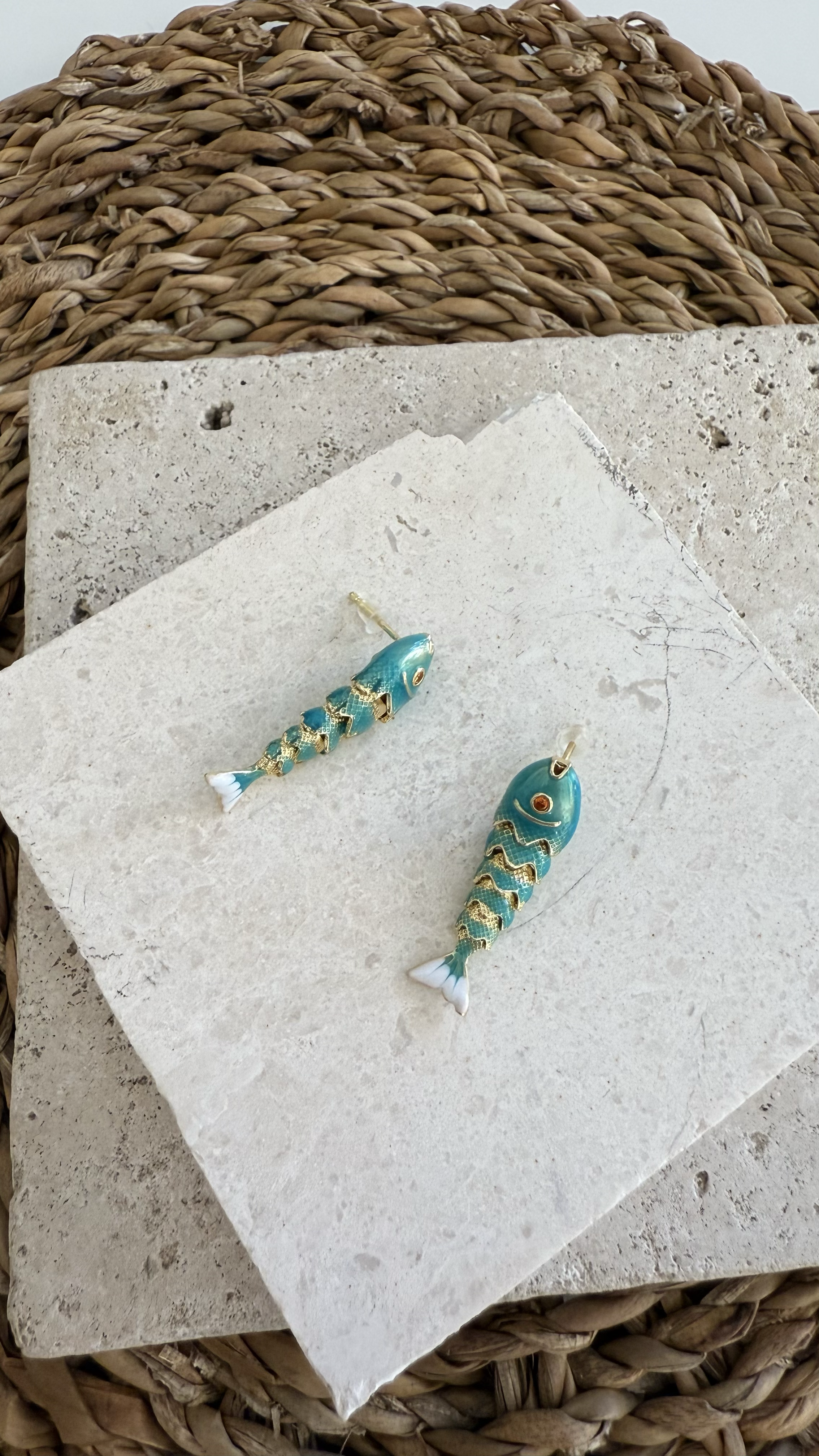 İthal Gold Küpe