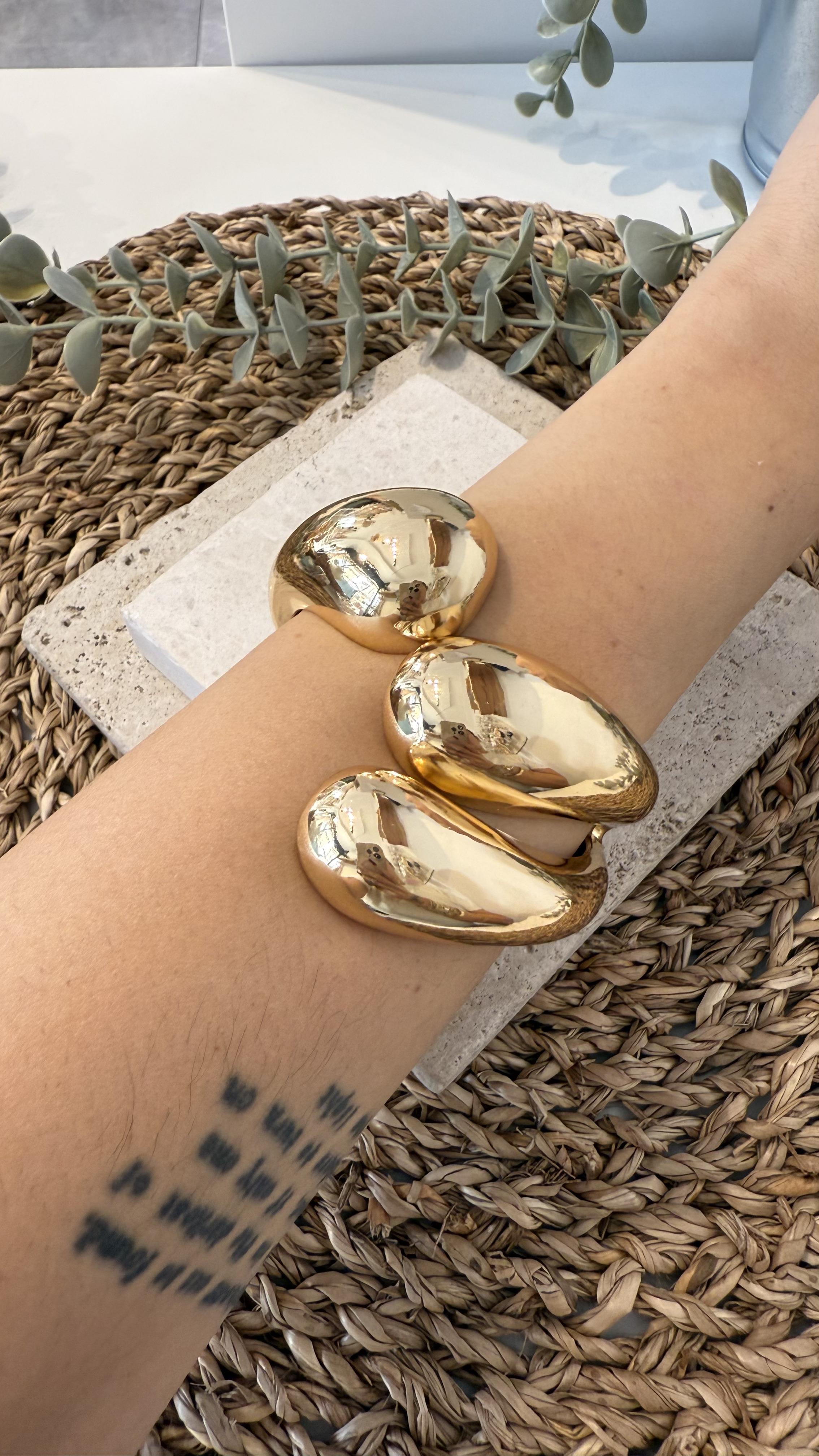 İthal Gold Renk Kelepçe