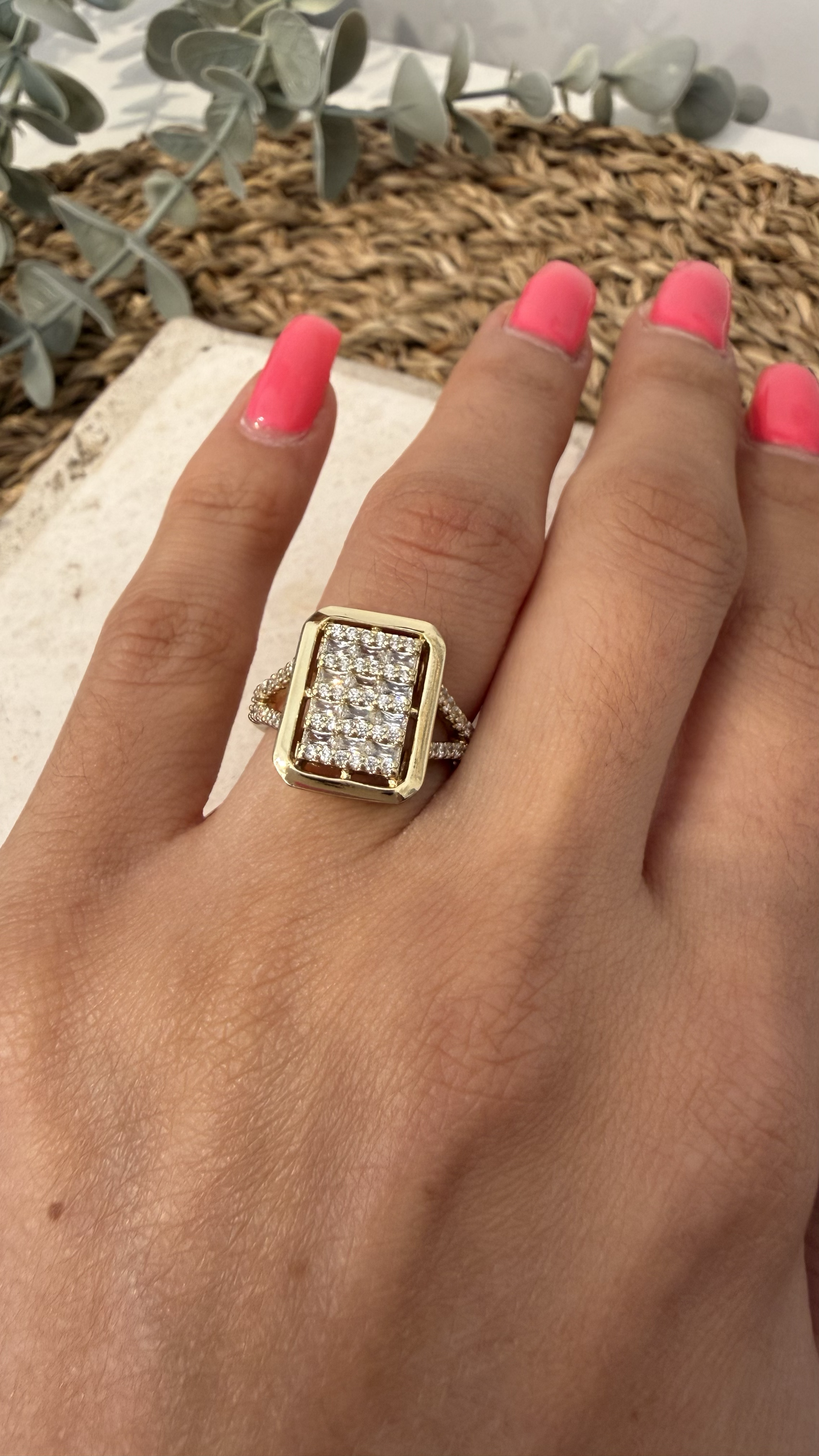 Xuping 14k Gold Renk Yüzük