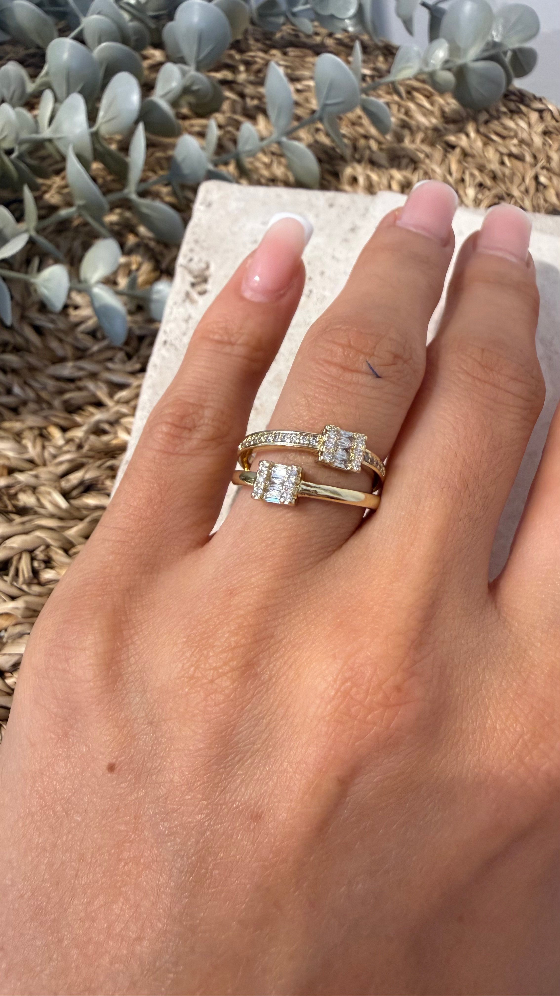 Xuping 14k Gold Renk Yüzük