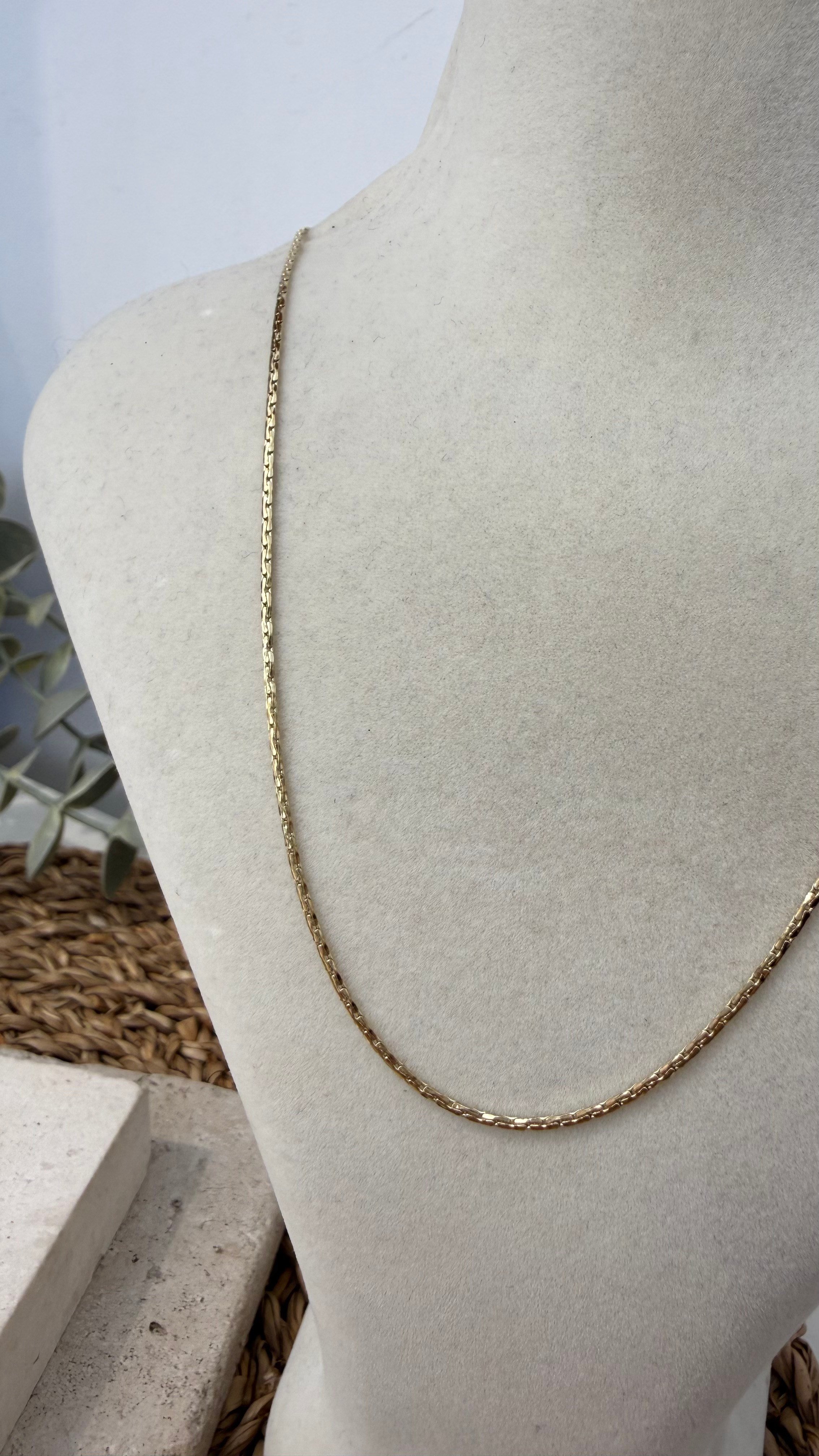 Xuping Gold Renk 14k Kolye 45cm