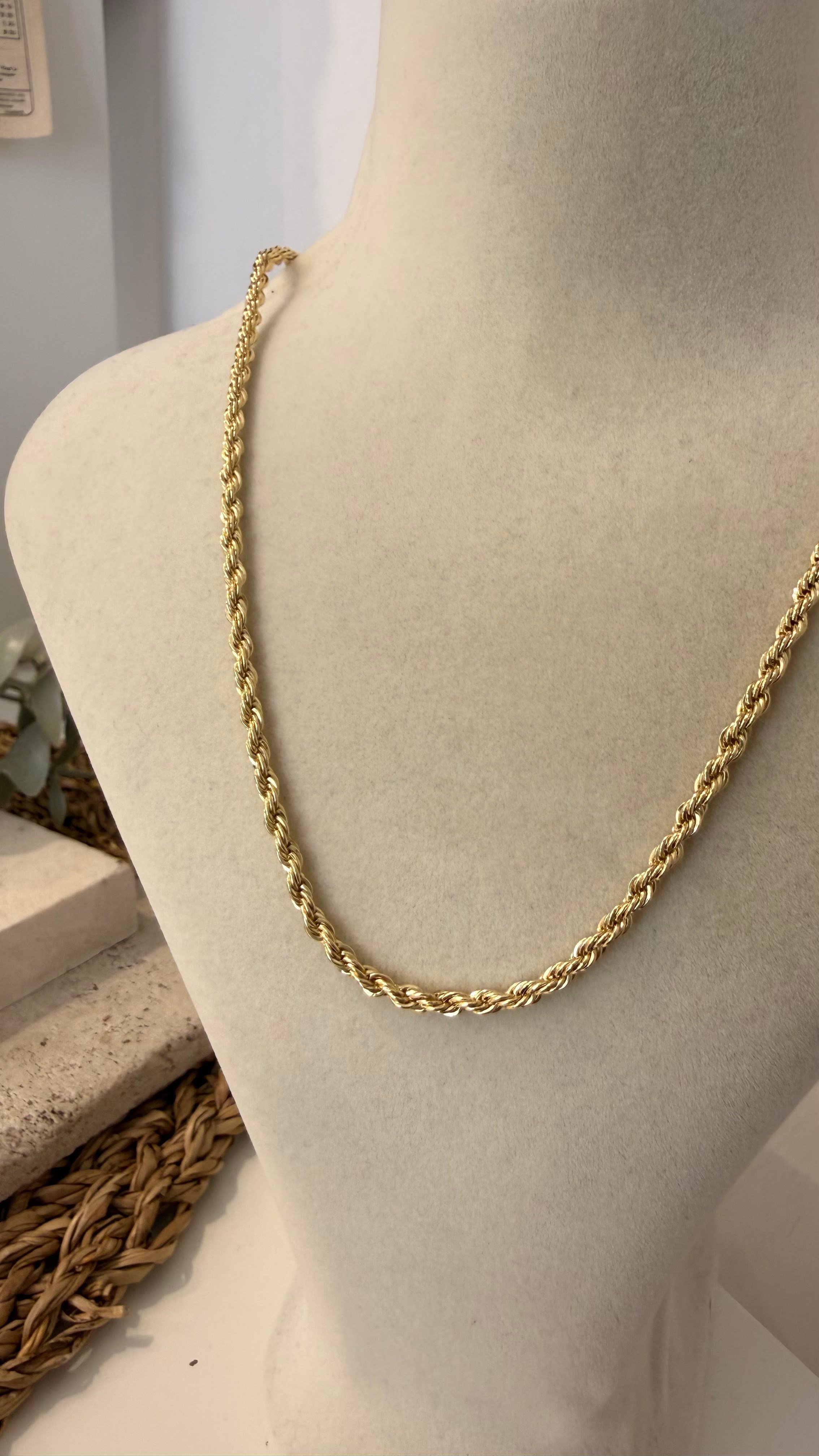 Xuping Gold Renk 14k Kolye 45cm