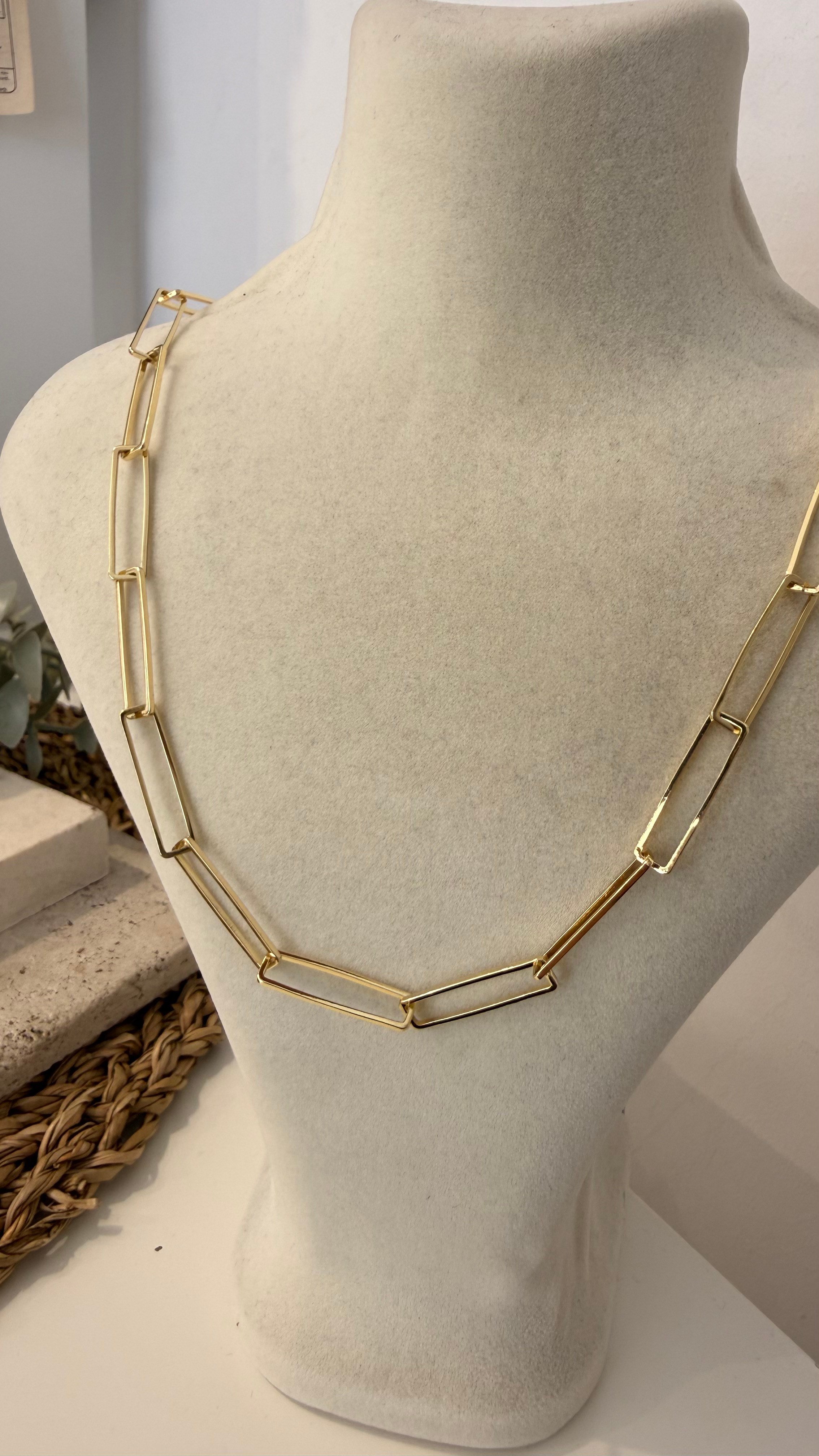 Xuping Gold Renk 14k Kolye 45cm