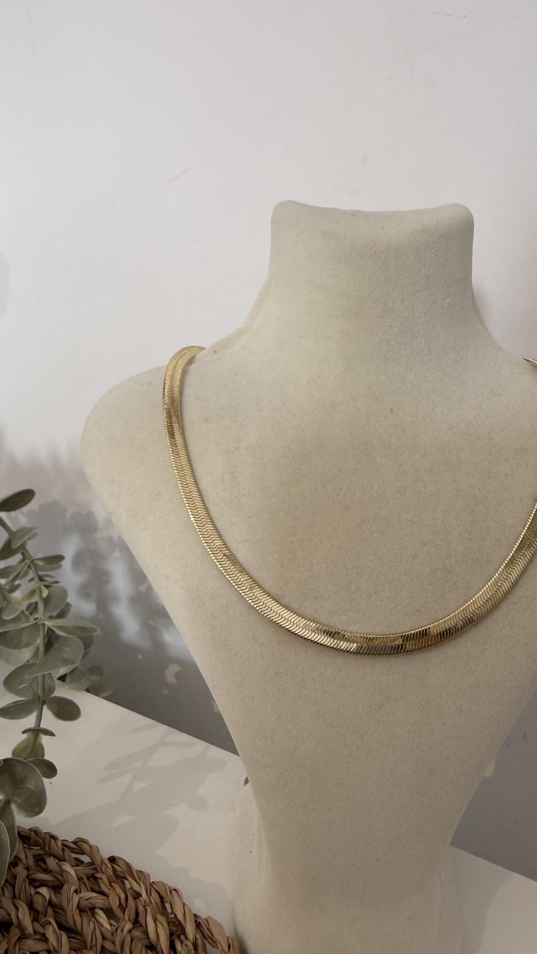 Xuping Gold Renk 14k Kolye 45cm