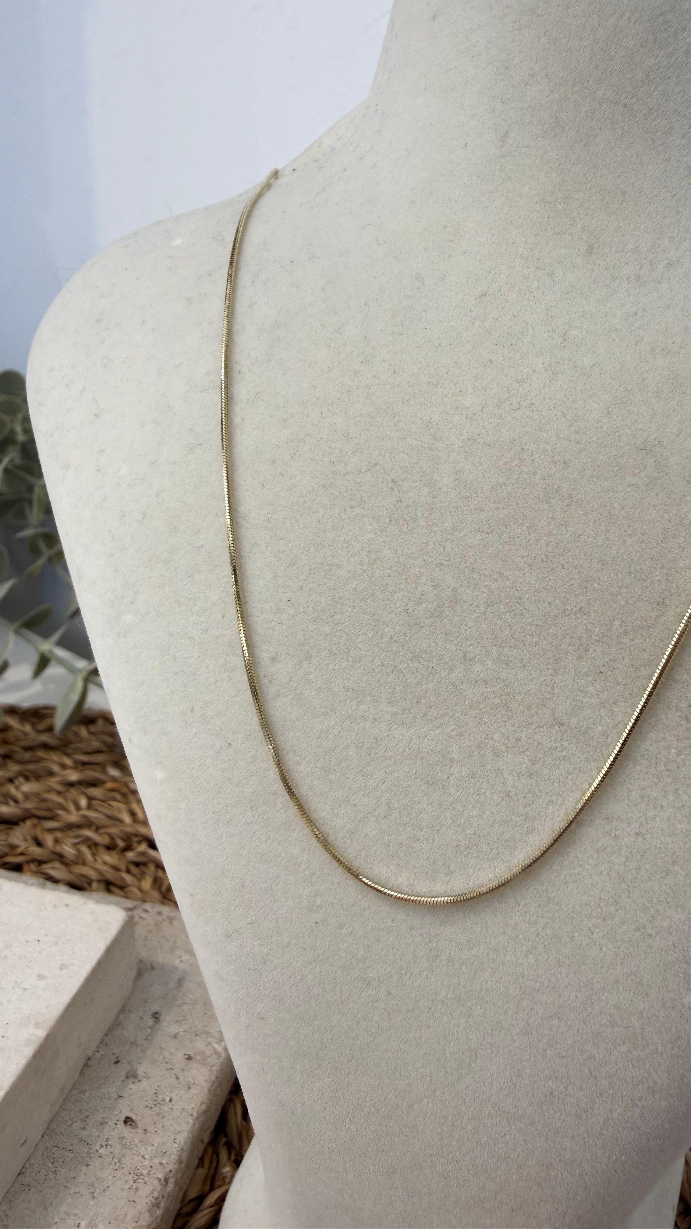 Xuping Gold Renk 14k Kolye 45cm