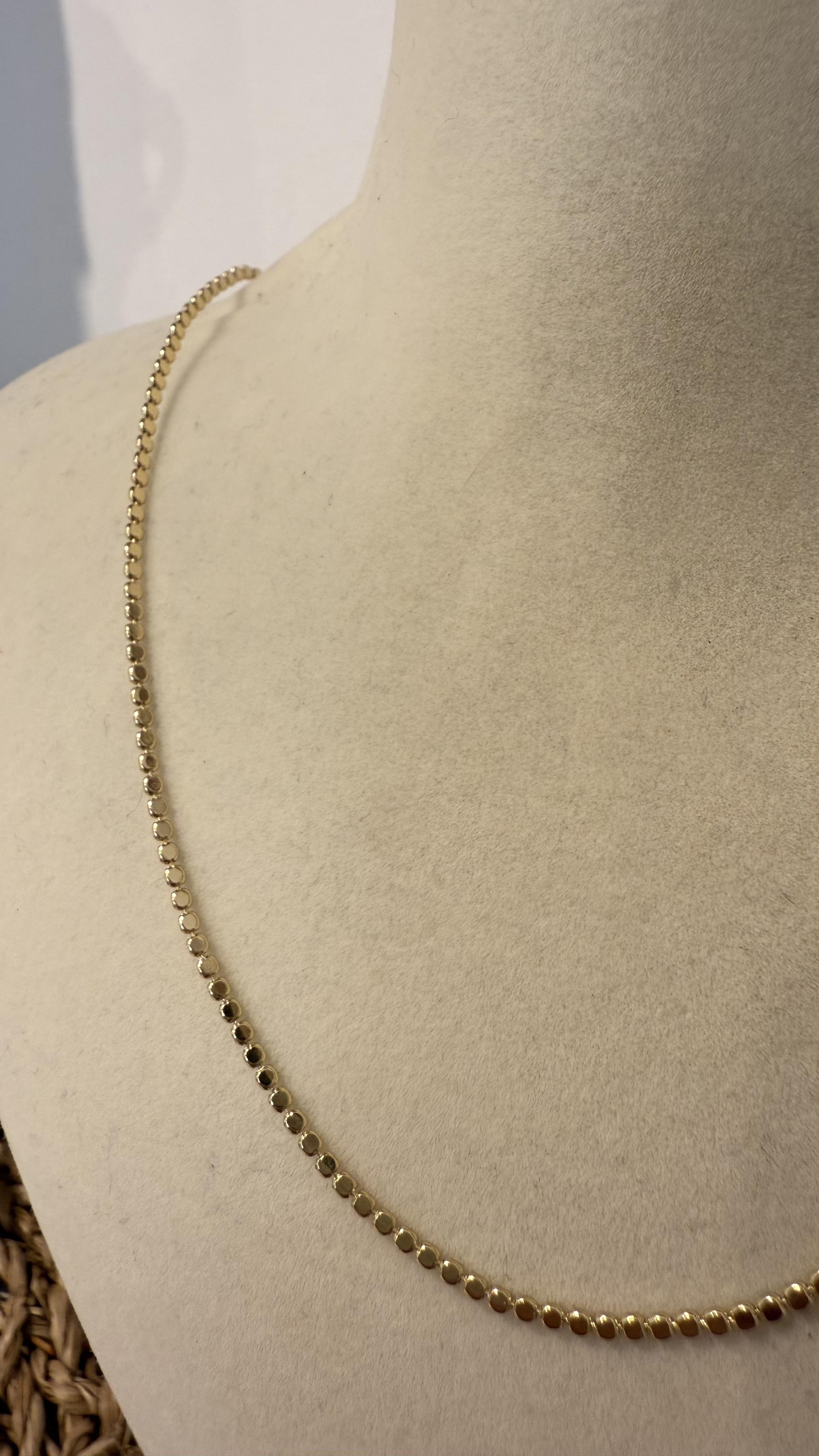Xuping Gold Renk 14k Kolye 45cm