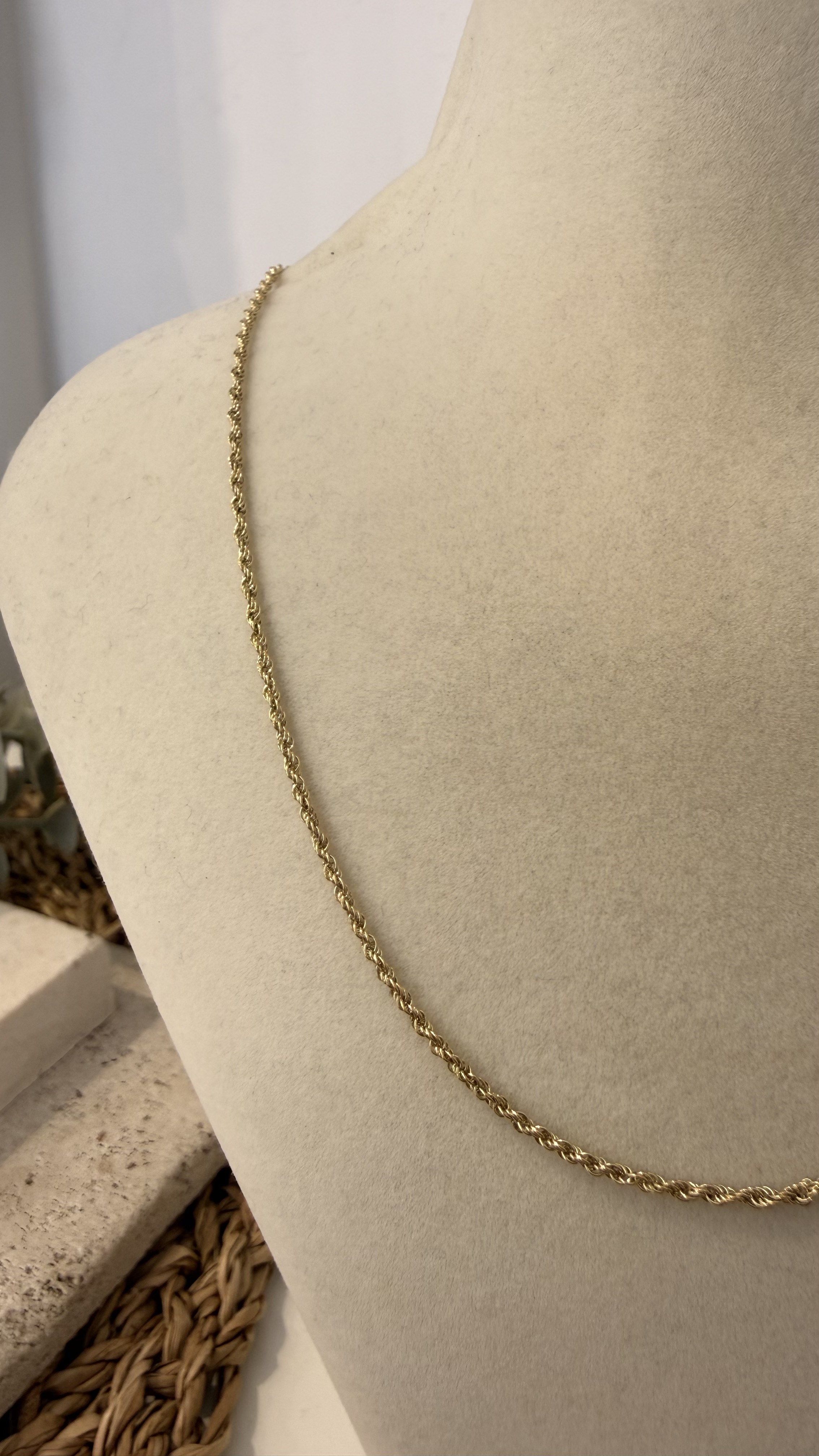 Xuping Gold Renk 14k Kolye 50cm