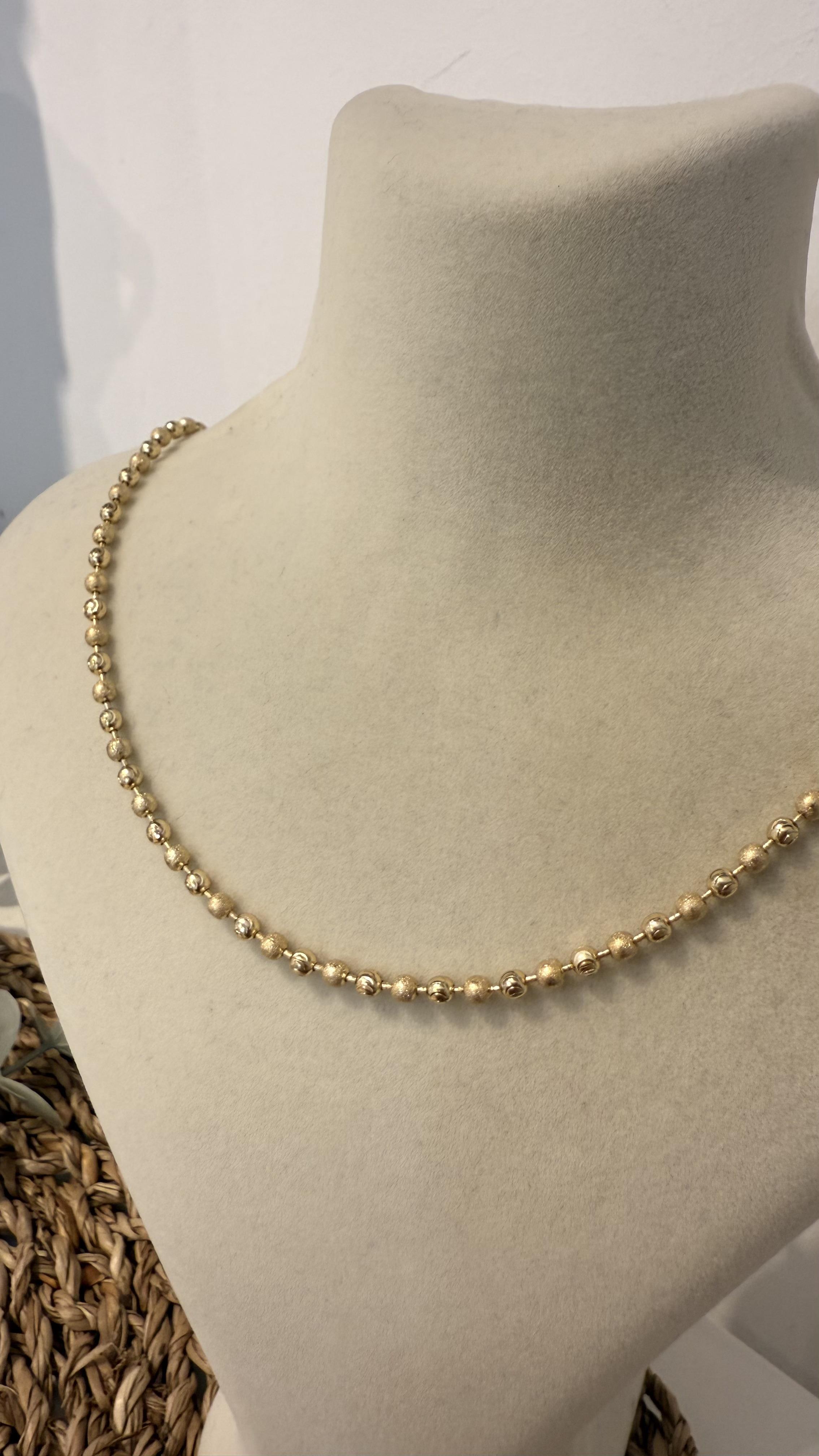 Xuping Gold Renk 14k Kolye 50cm