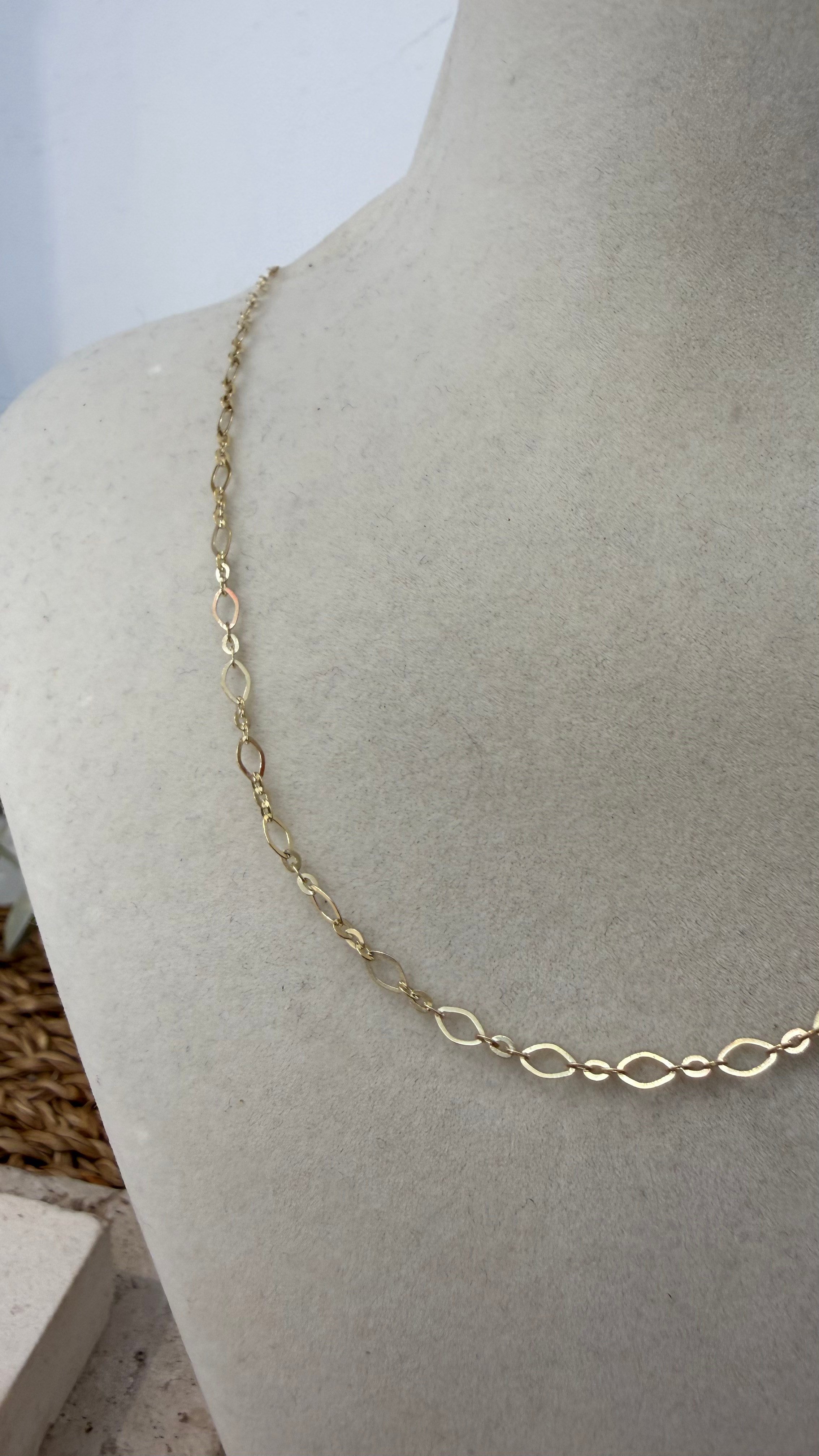 Xuping Gold Renk 14k Kolye 50cm
