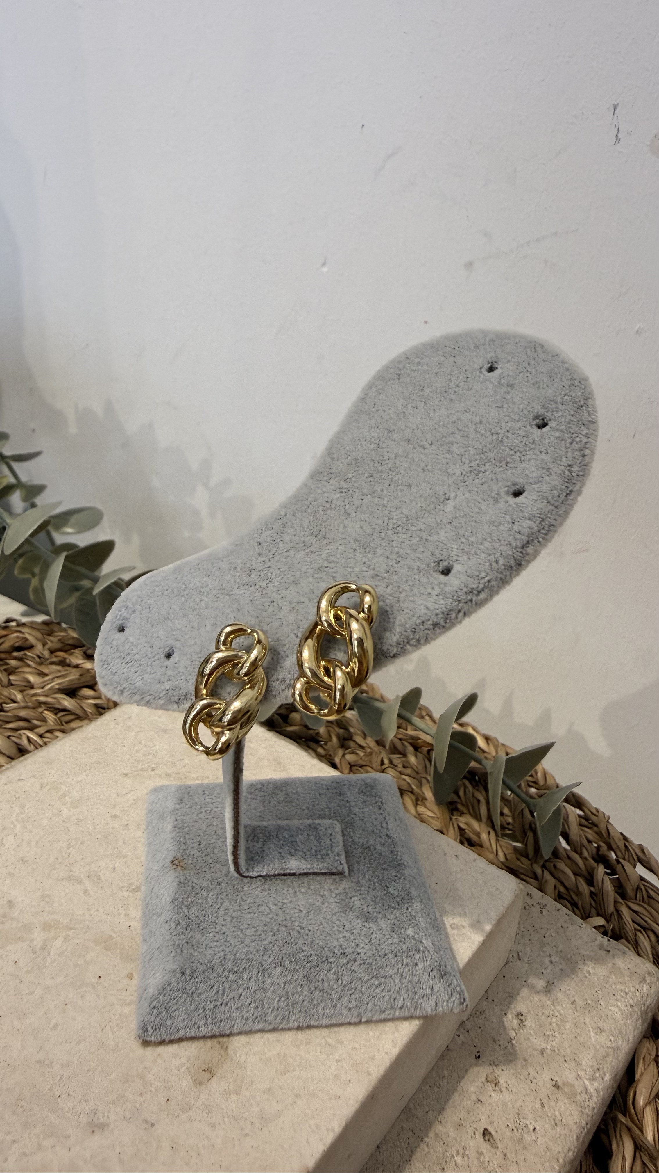 Xuping Özel Seri 14k Gold Renk Küpe