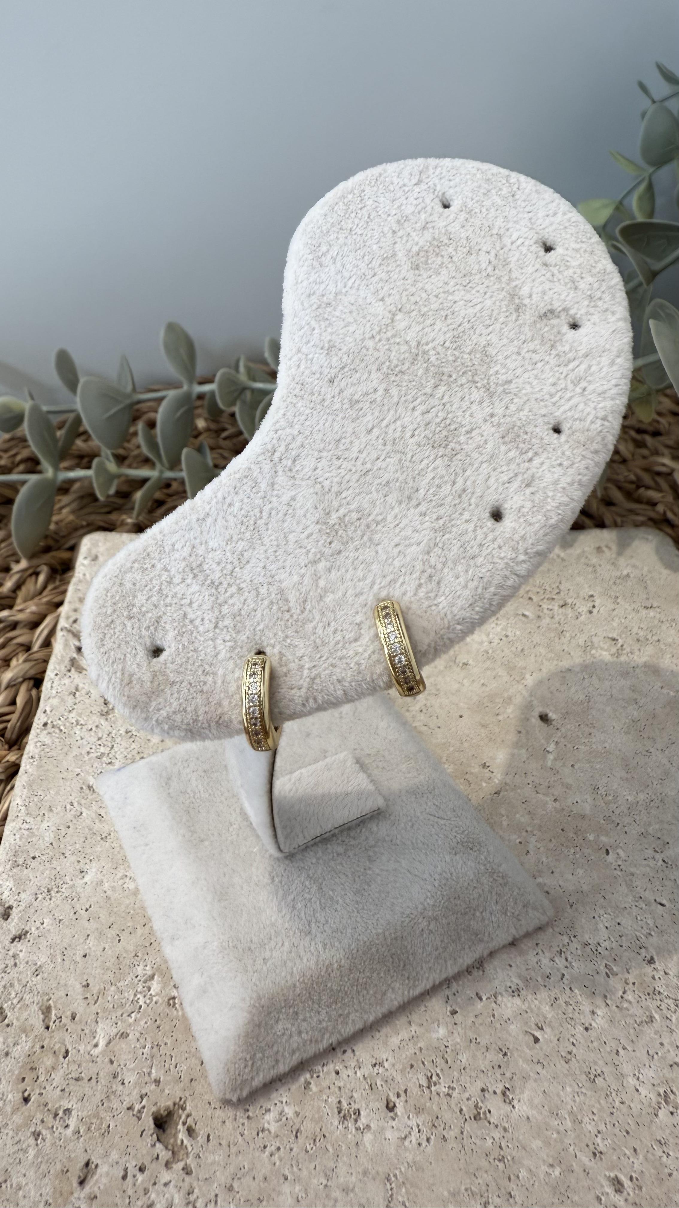 Xuping Özel Seri 14k Gold Renk Küpe