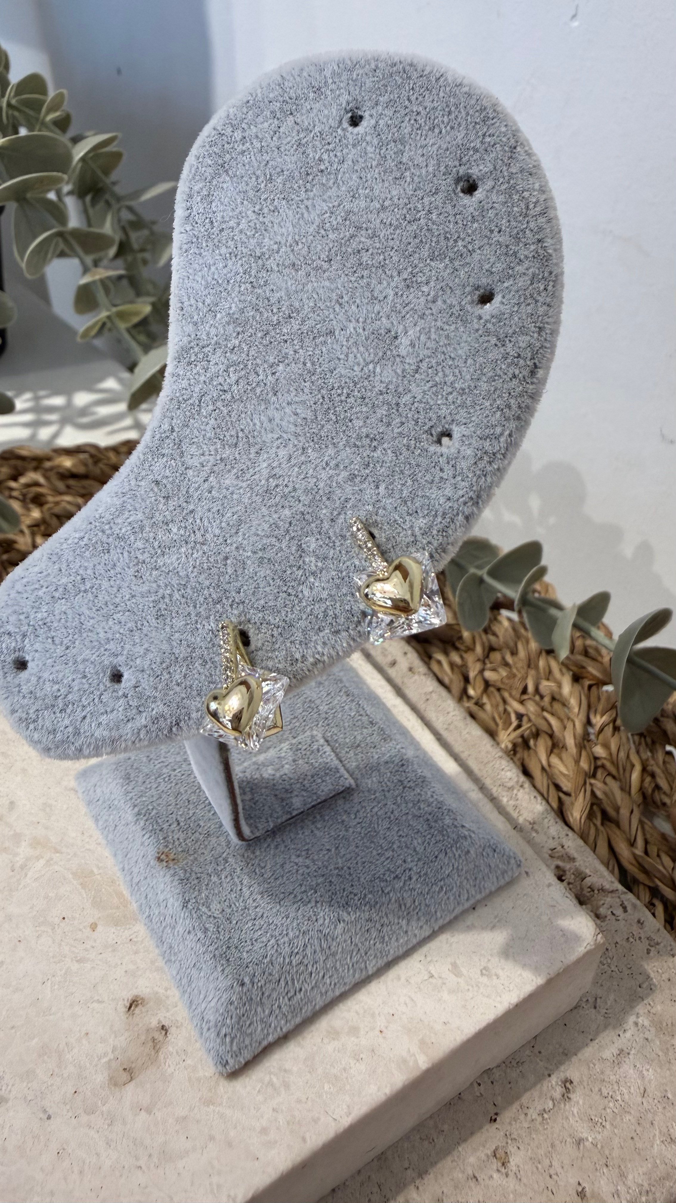 Xuping Özel Seri 14k Gold Renk Küpe