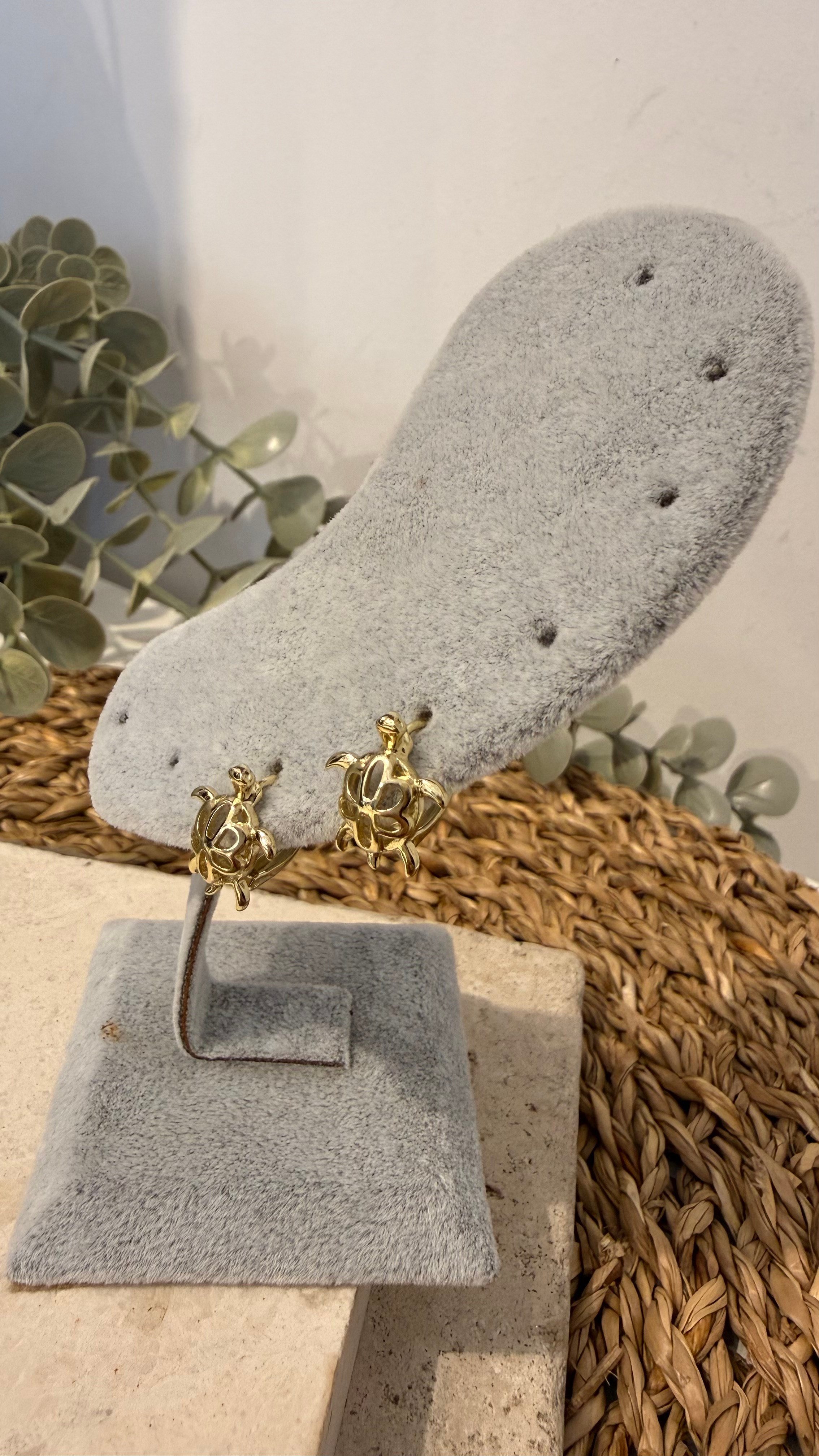 Xuping Özel Seri 14k Gold Renk Küpe