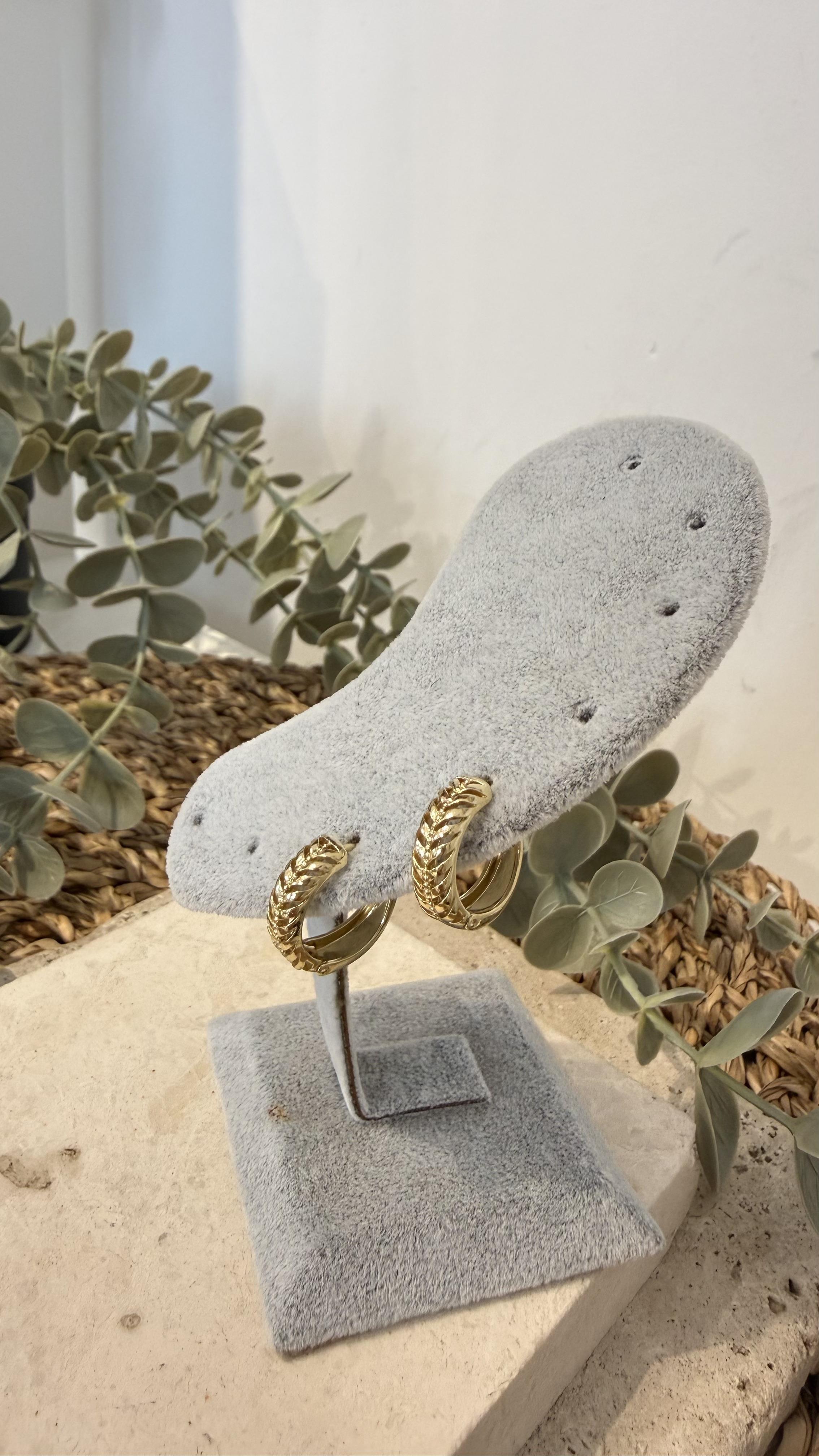 Xuping Özel Seri 14k Gold Renk Küpe