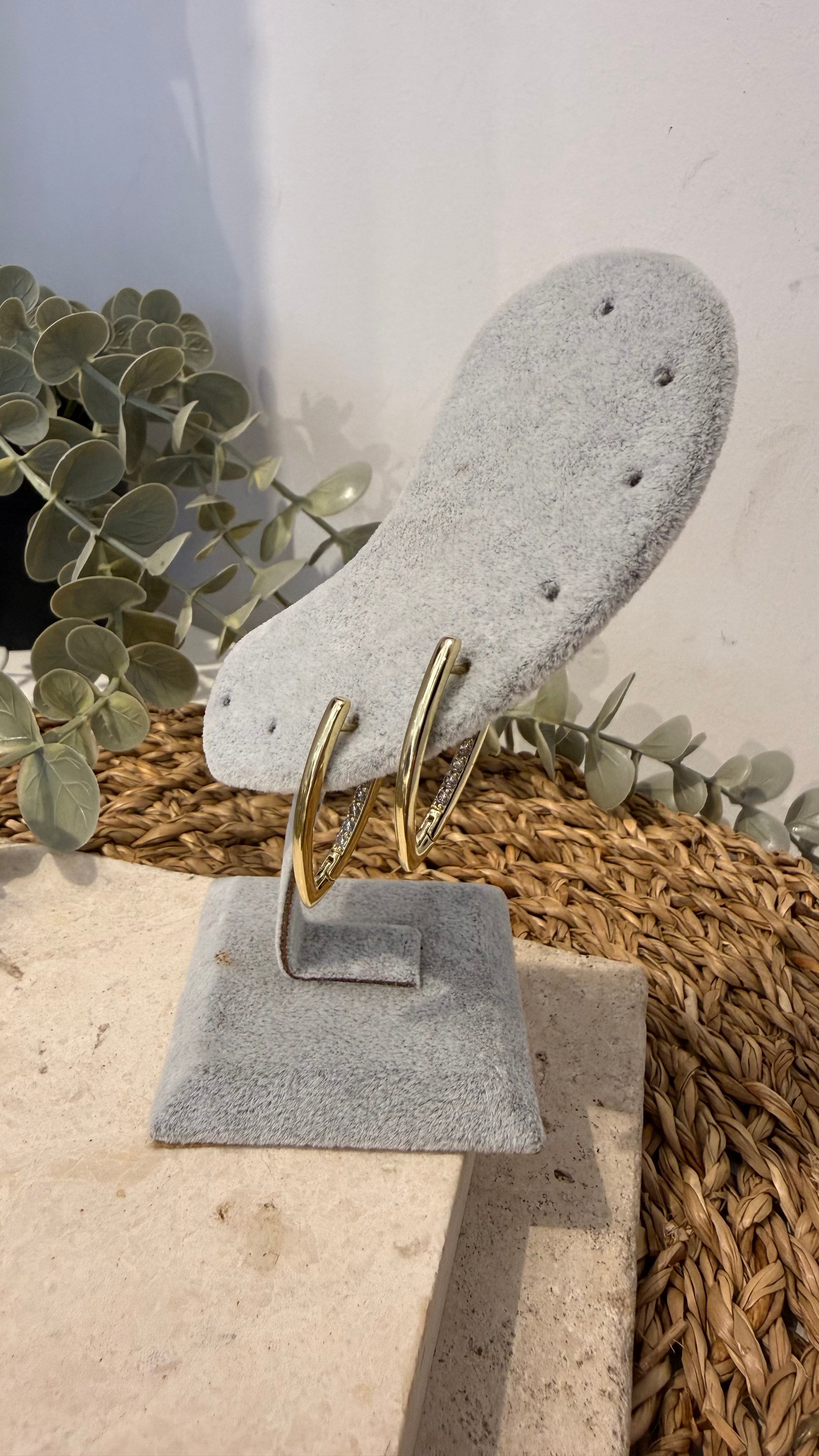 Xuping Özel Seri 14k Gold Renk Küpe