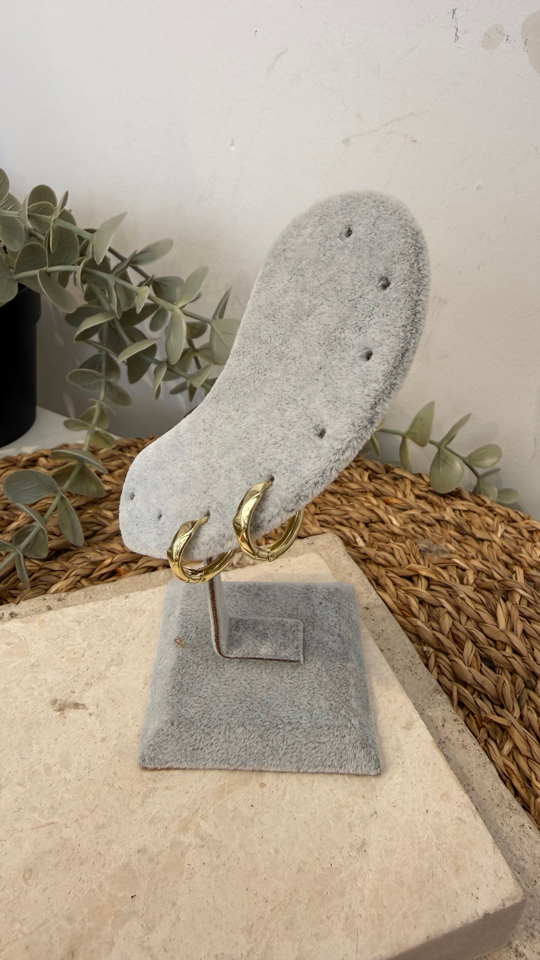 Xuping Özel Seri 14k Gold Renk Küpe
