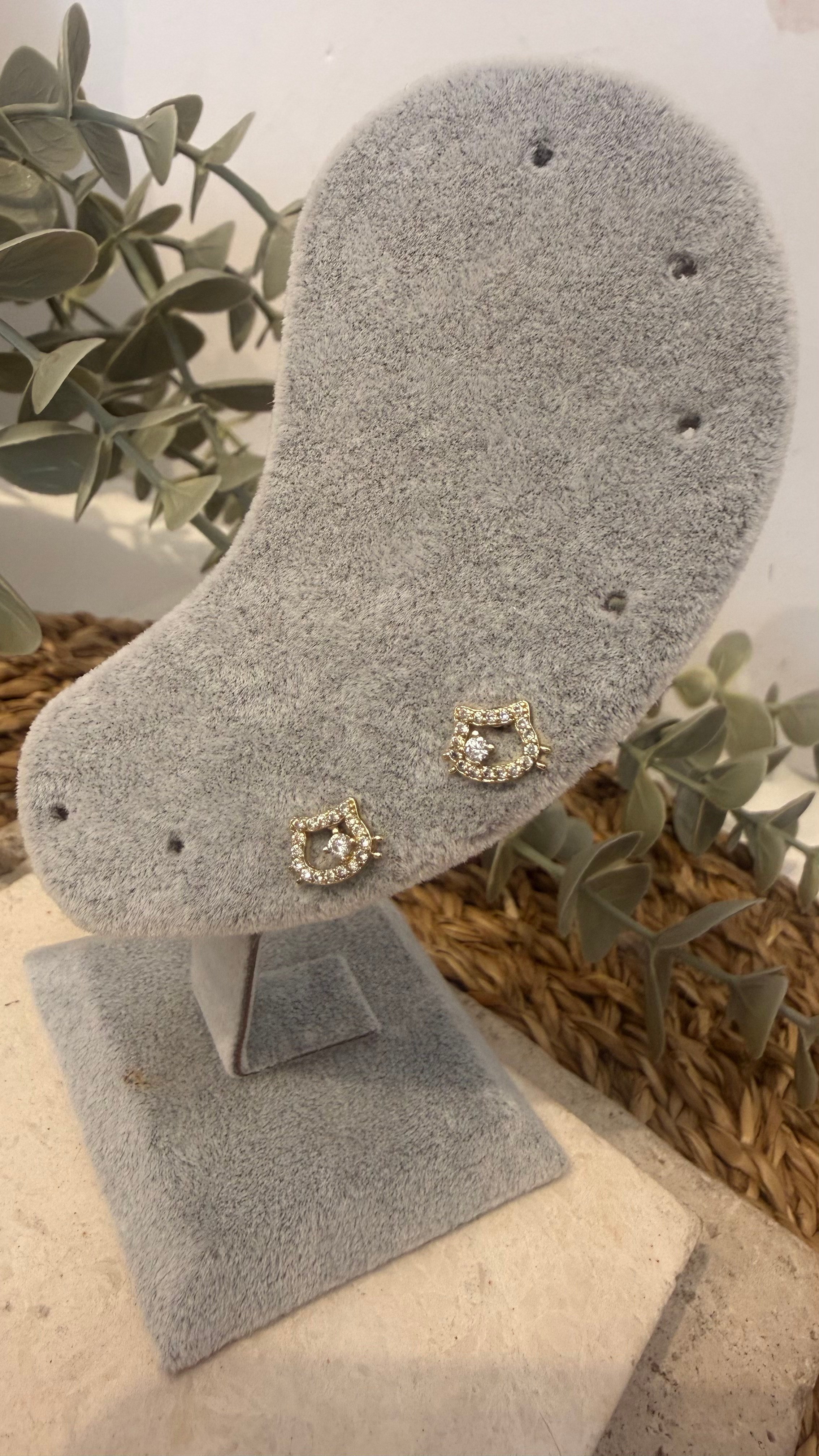Xuping Özel Seri 14k Gold Renk Küpe