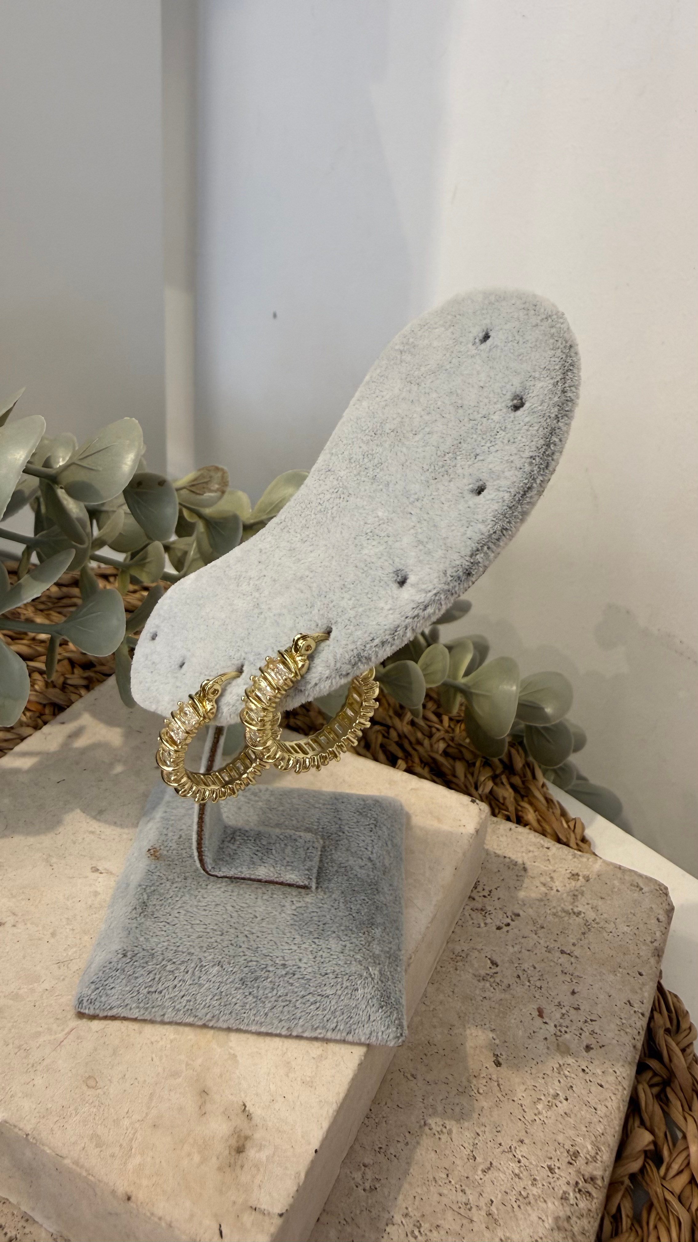 Xuping Özel Seri 14k Gold Renk Küpe
