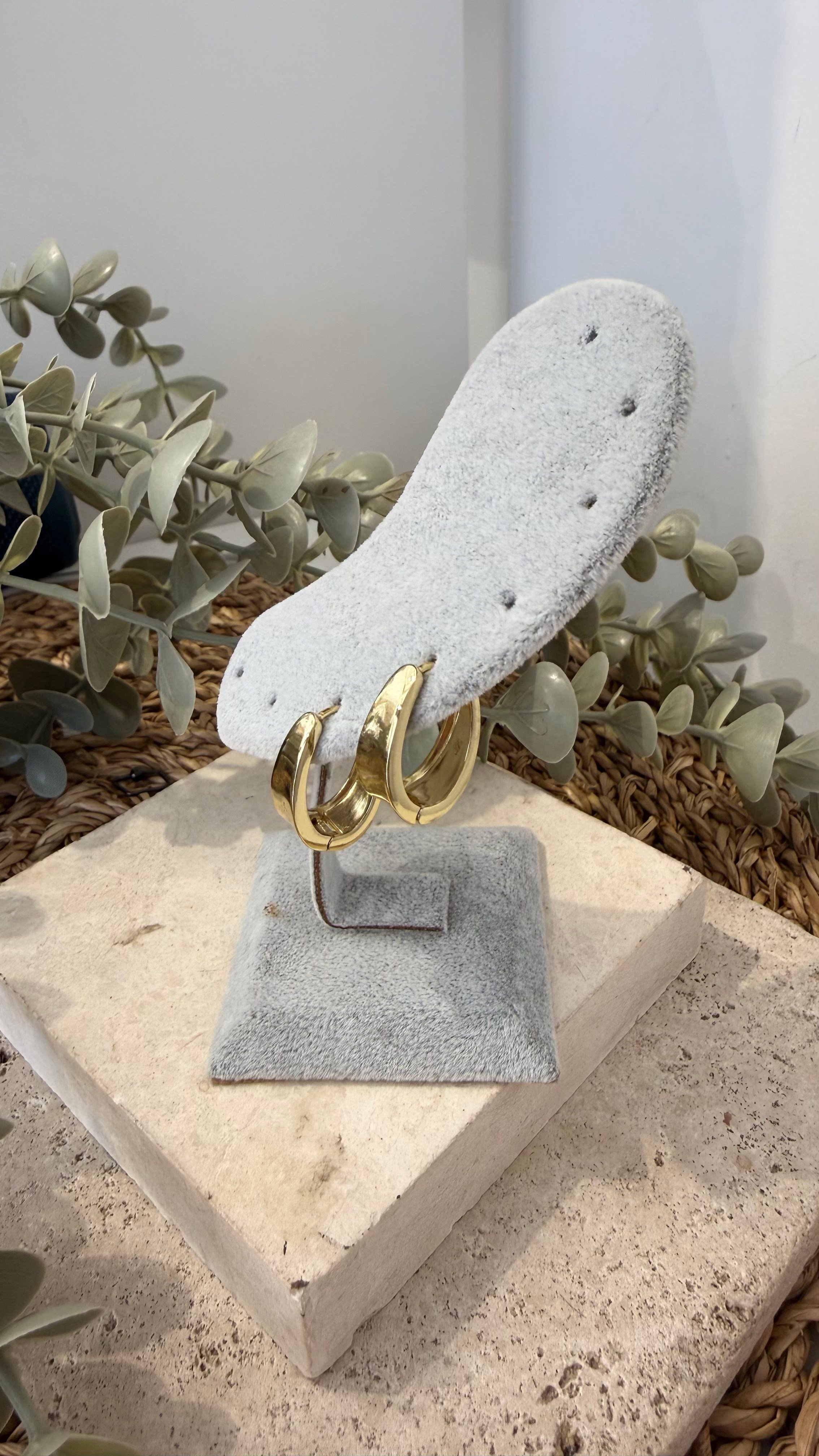 Xuping Özel Seri 14k Gold Renk Küpe