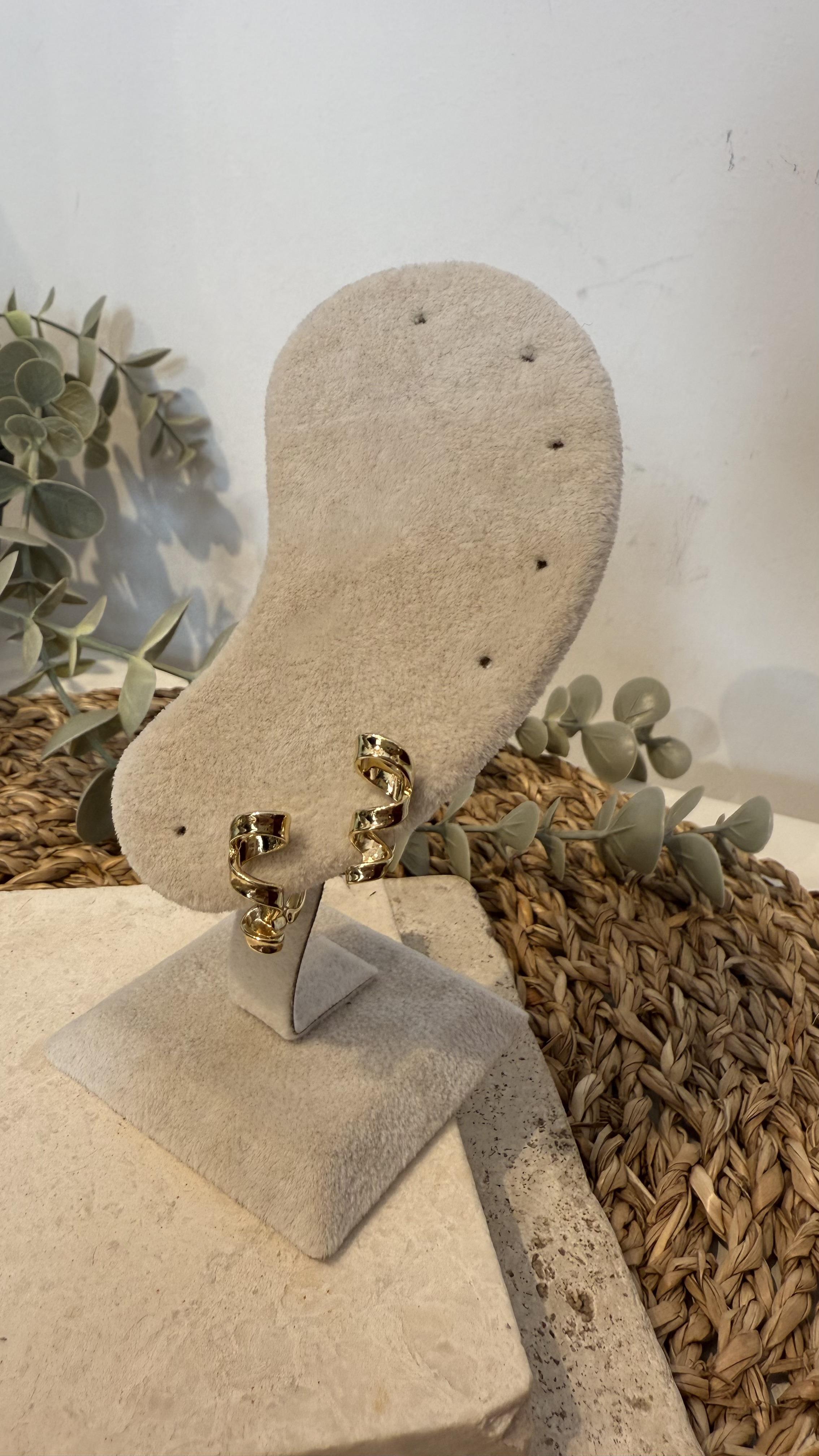 Xuping Özel Seri 14k Gold Renk Küpe