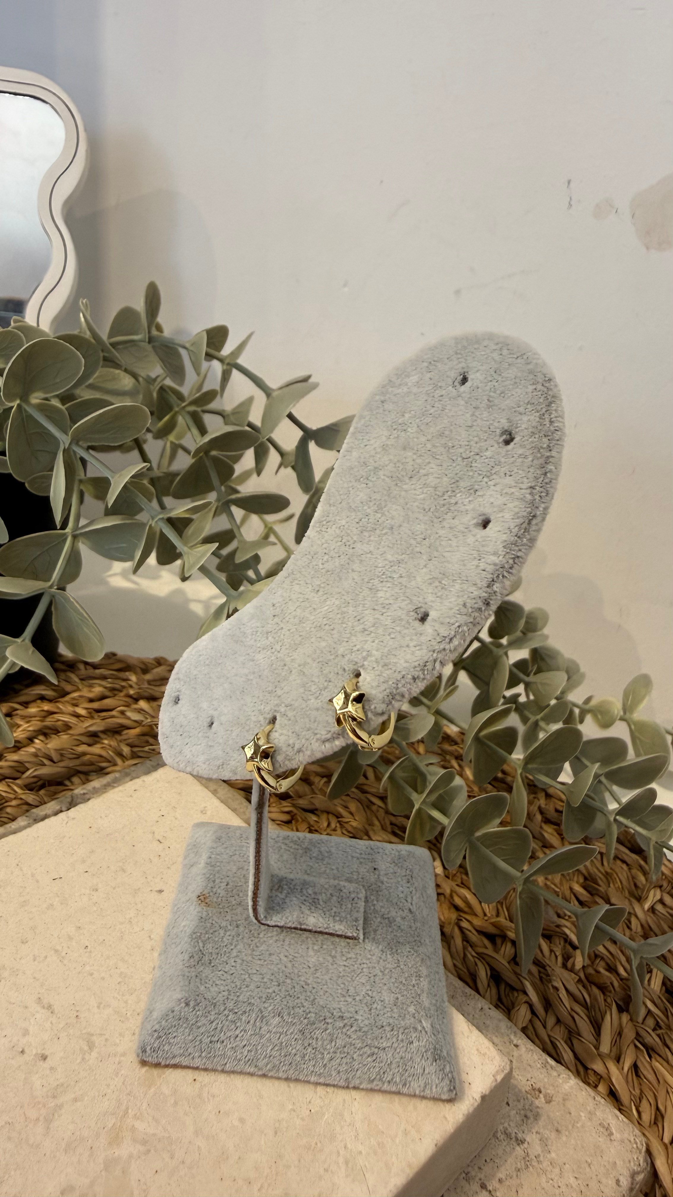 Xuping Özel Seri 14k Gold Renk Küpe