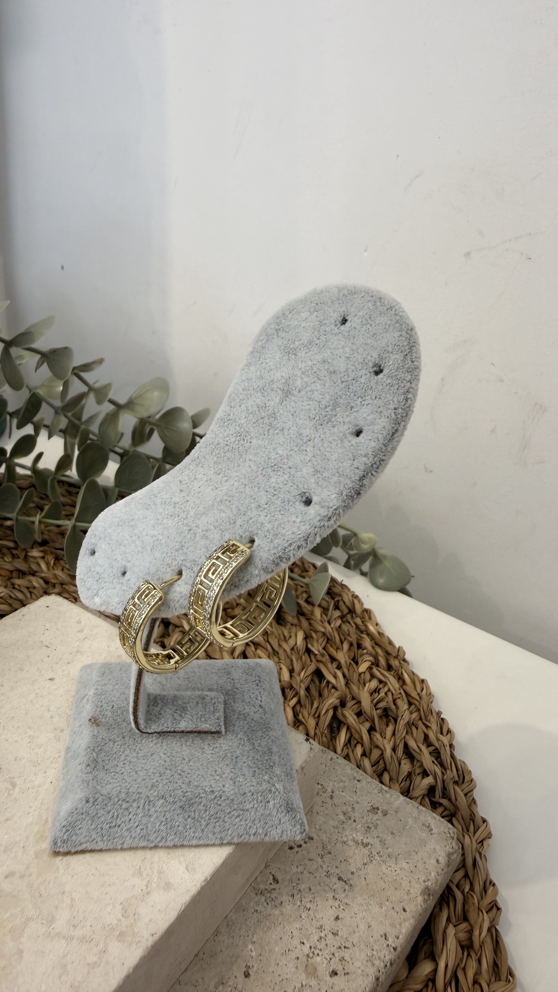 Xuping Özel Seri 14k Gold Renk Küpe